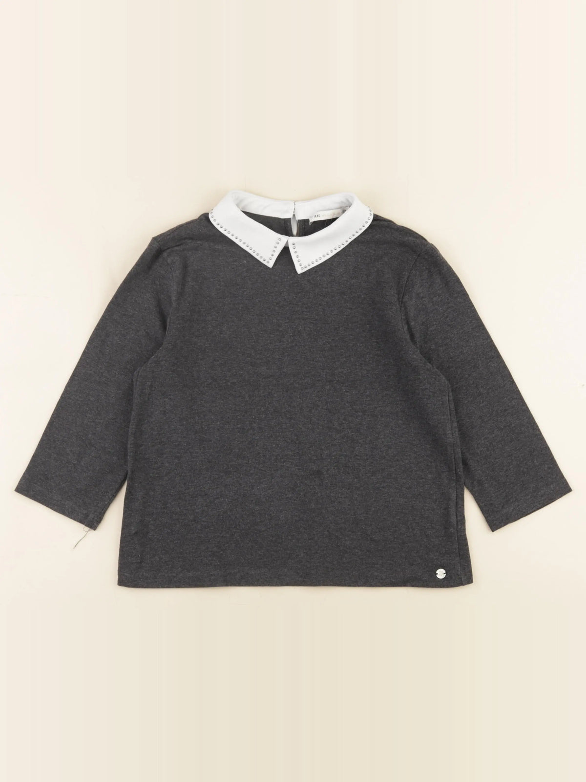 IKKS - tee-shirt gris - 12 ans