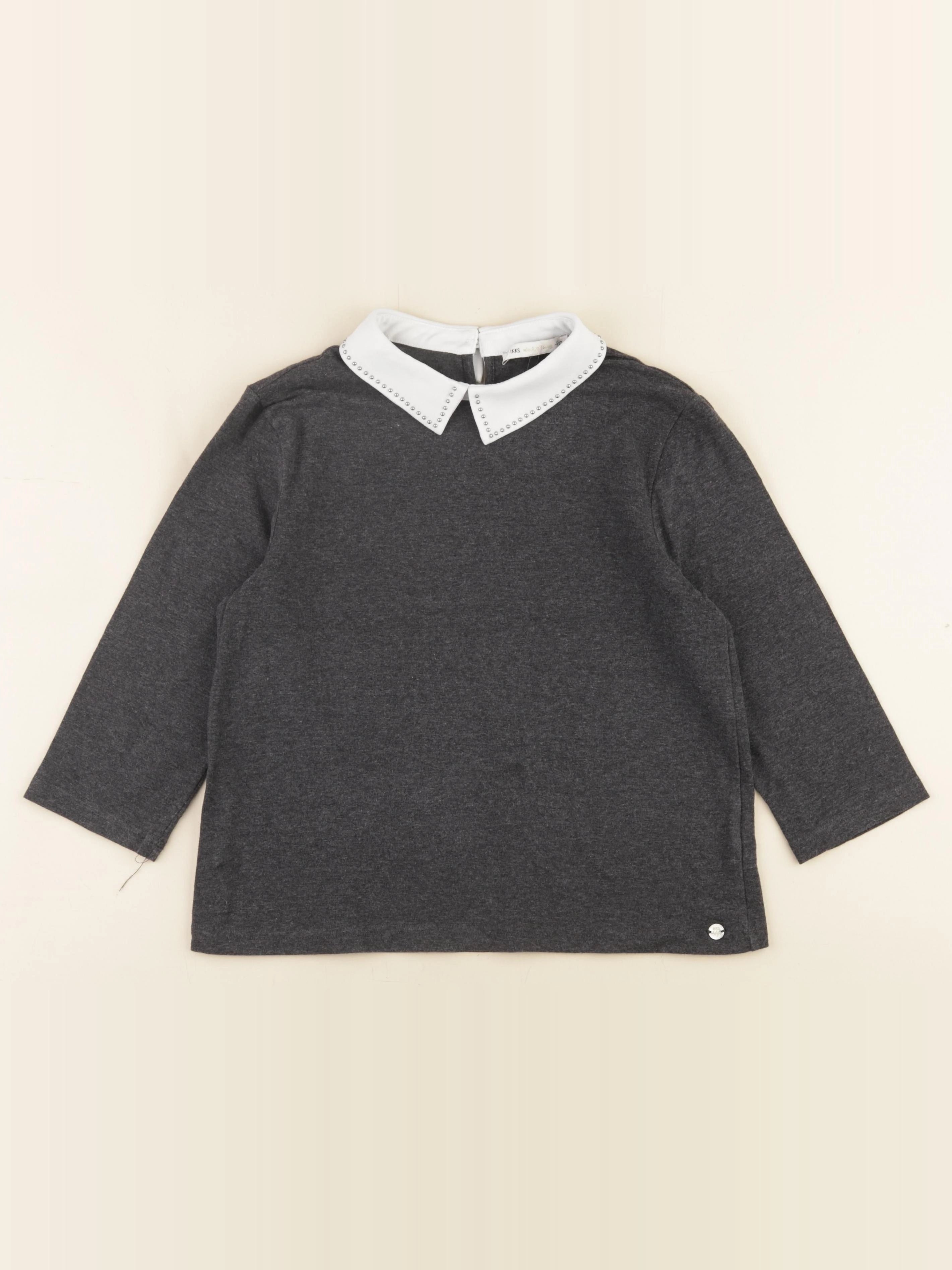 IKKS - tee-shirt gris - 12 ans