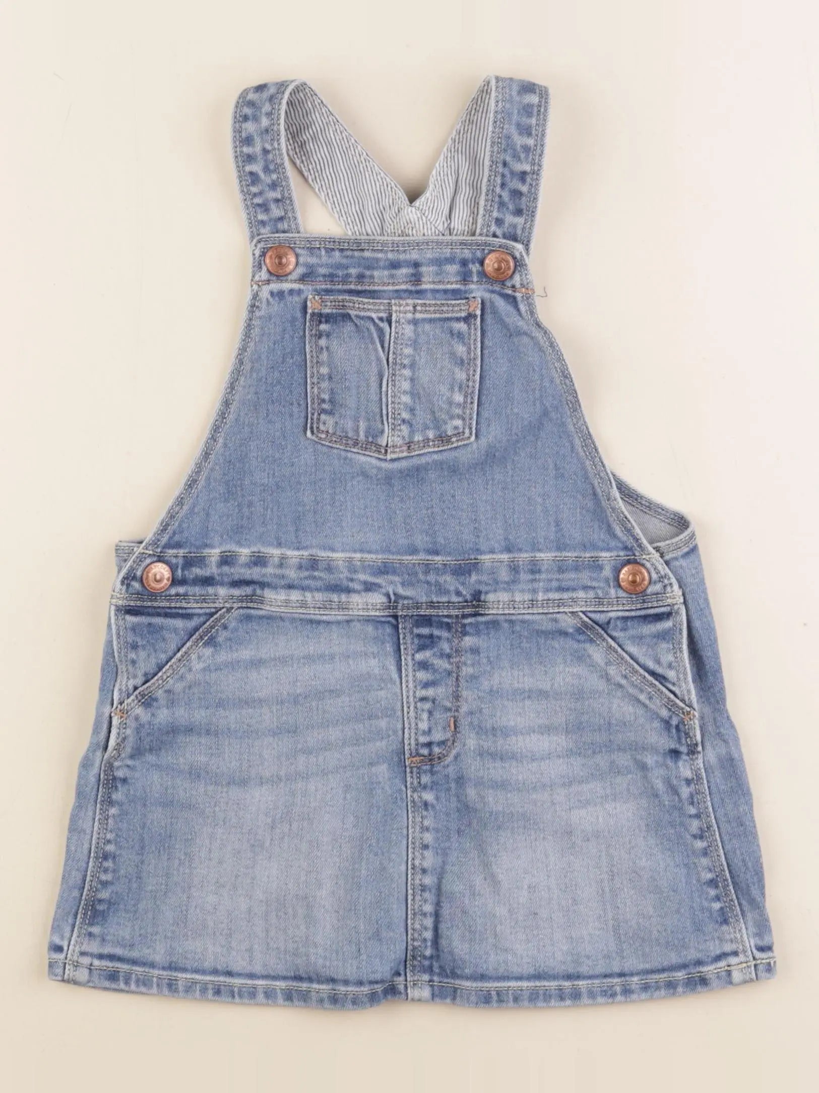 H&M - robe bleu - 18/24 mois