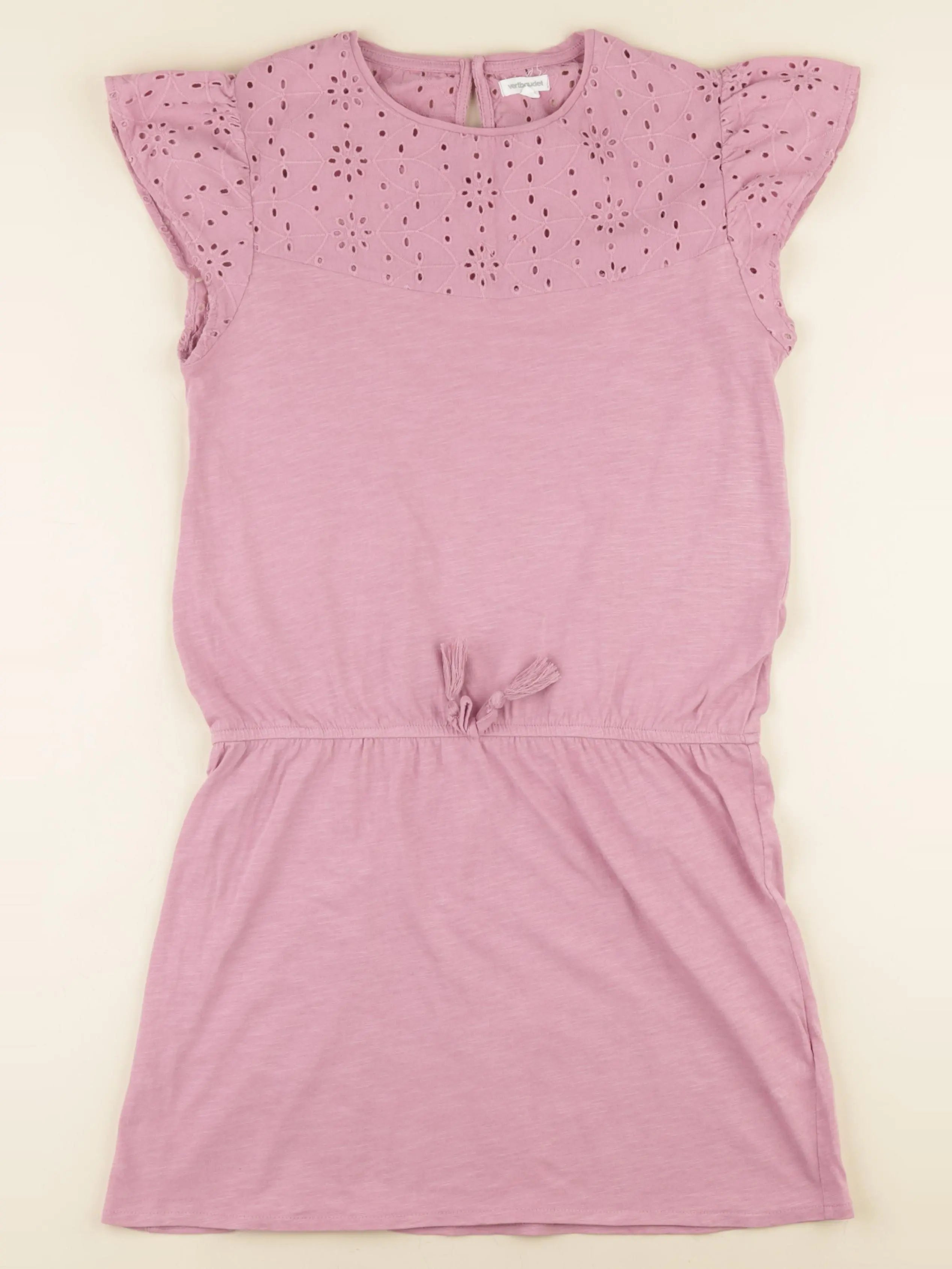 Vertbaudet - robe rose - 14 ans