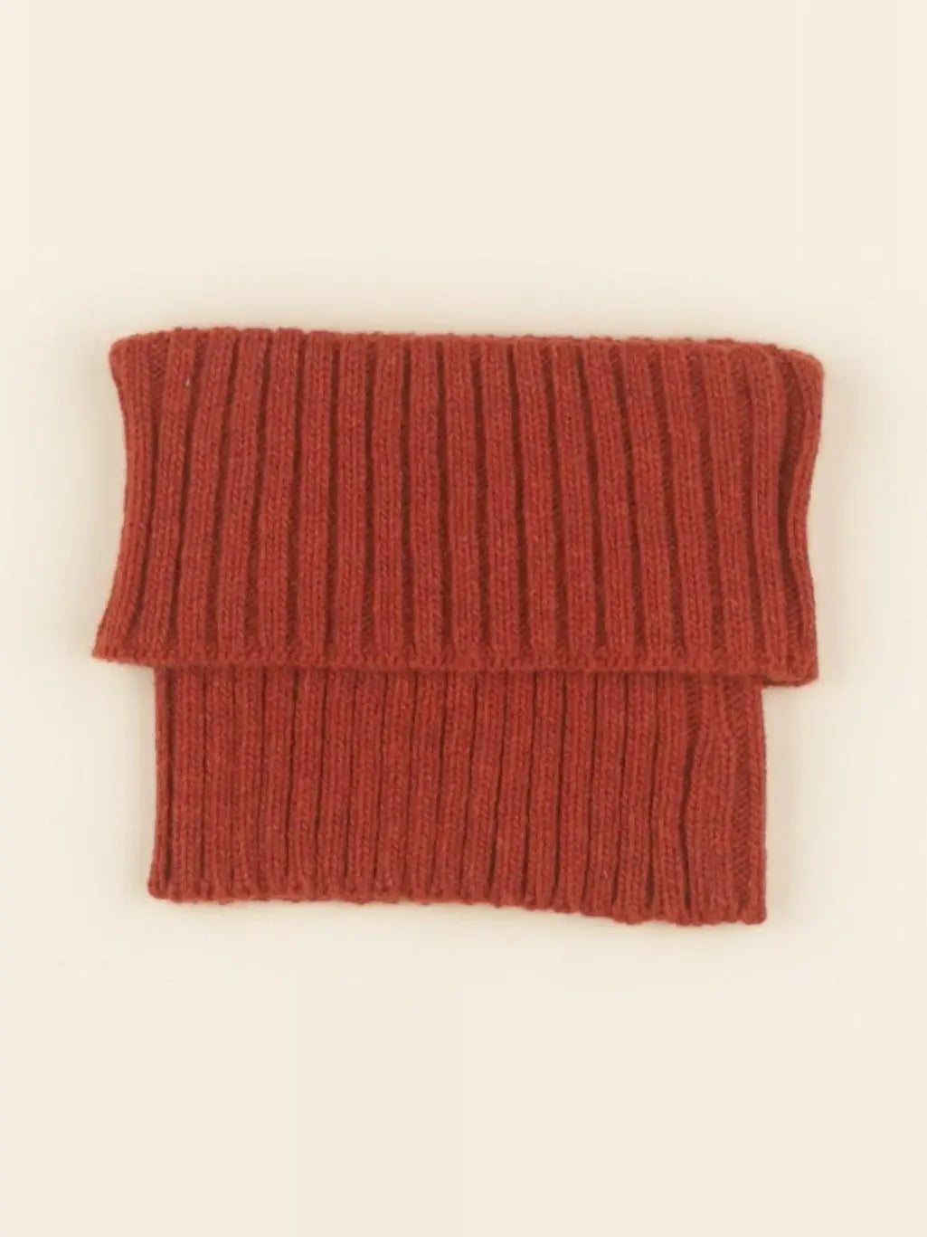 Tour de cou Gaston tricot chataigne