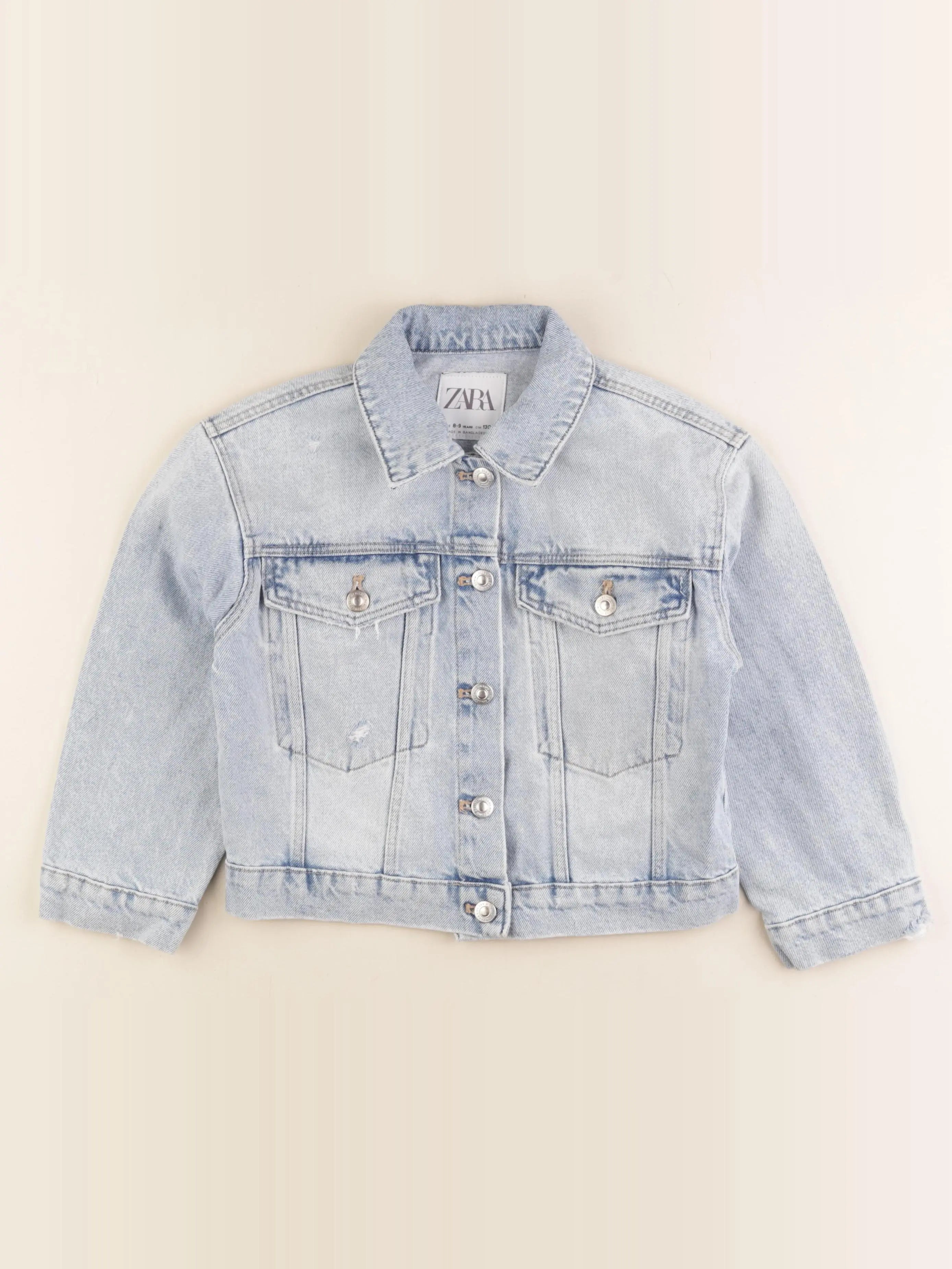 Zara - veste bleu - 8/9 ans