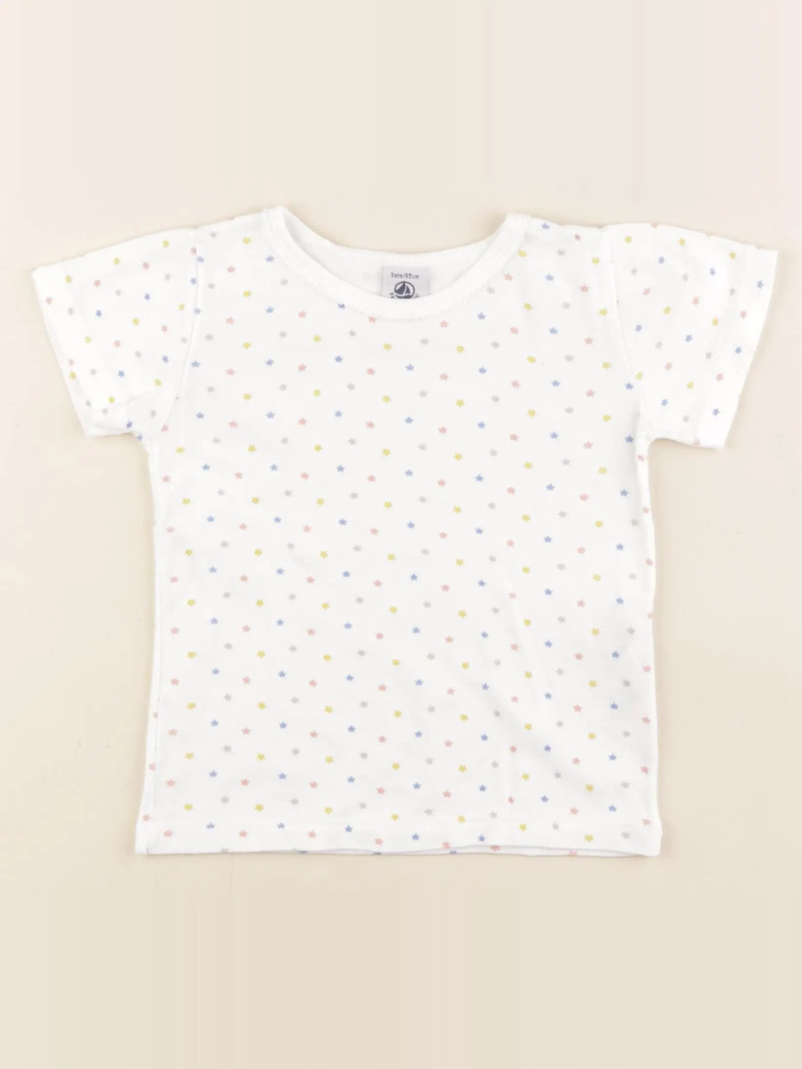 Petit Bateau - maillot de corps blanc - 3 ans