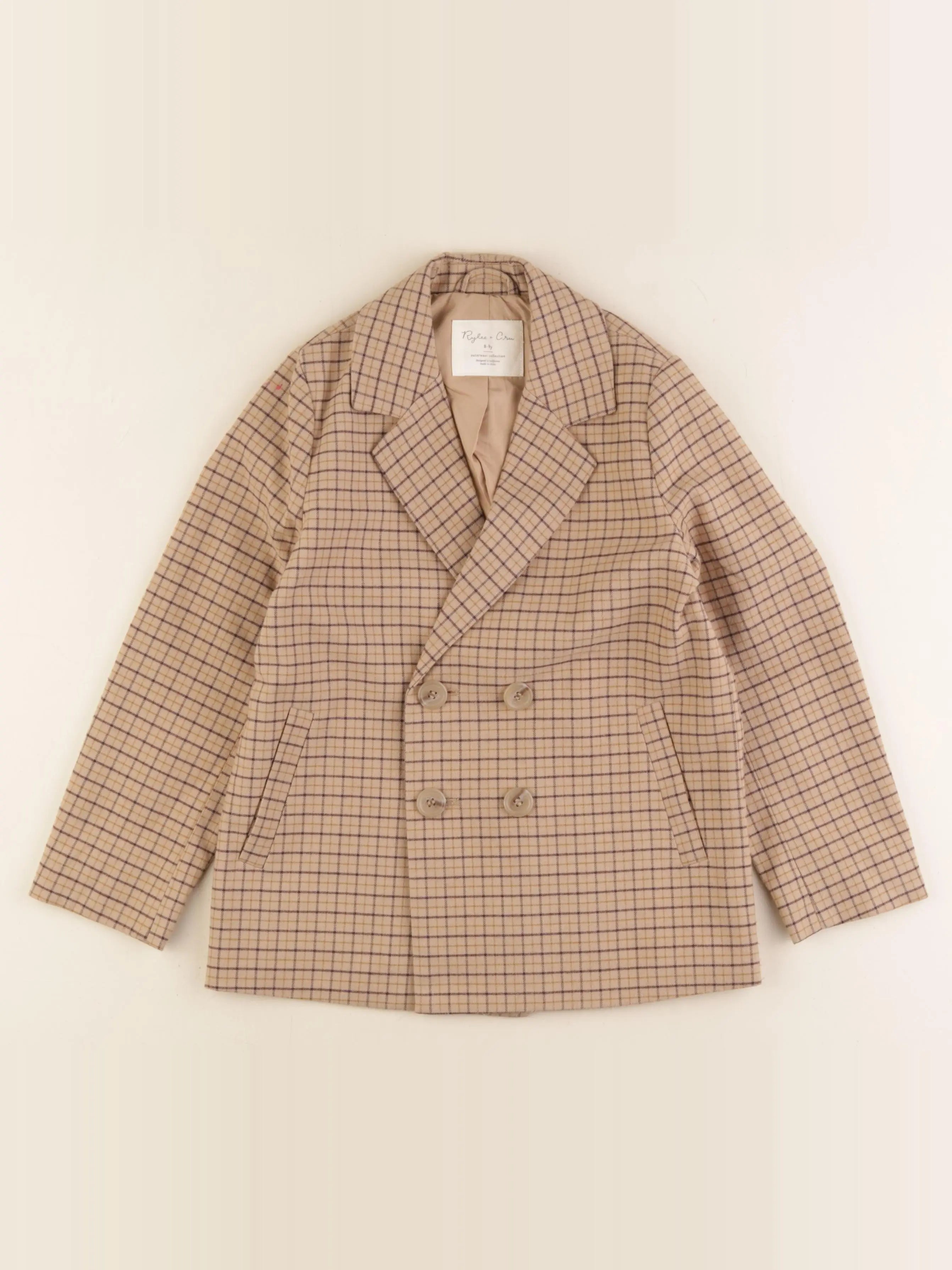 Rylee + Cru - veste beige - 8/9 ans