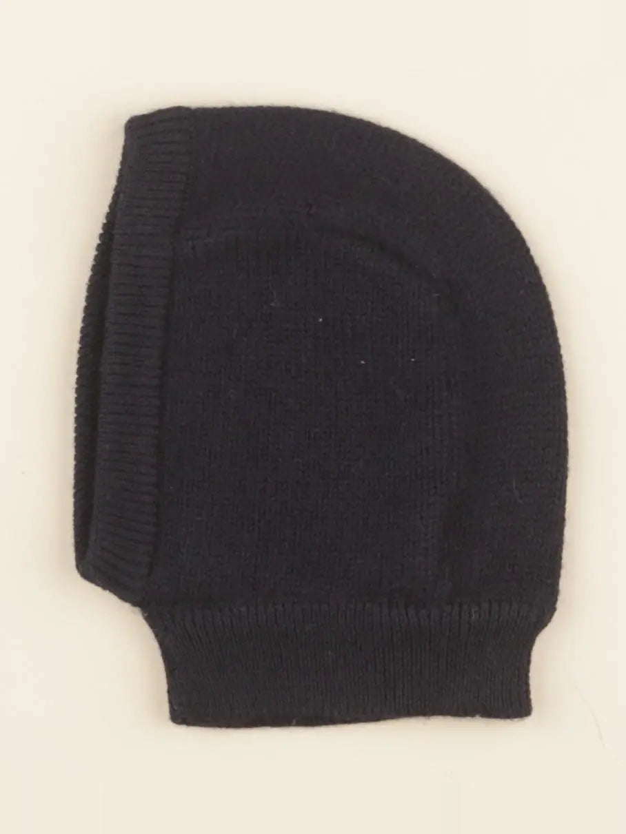 Cagoule Eliott tricot bleu marine