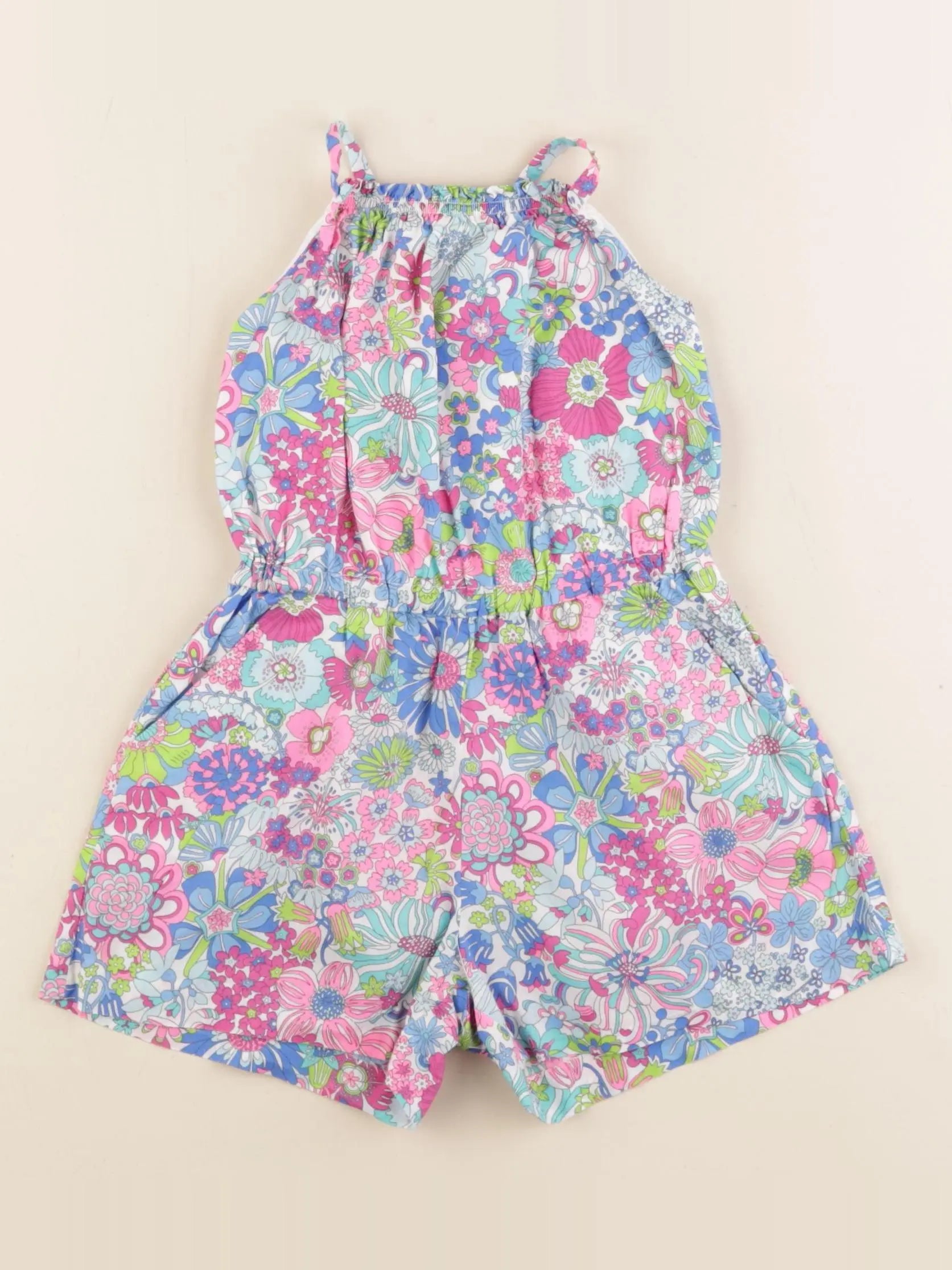 Jacadi - combinaison liberty multicolore - 3 ans