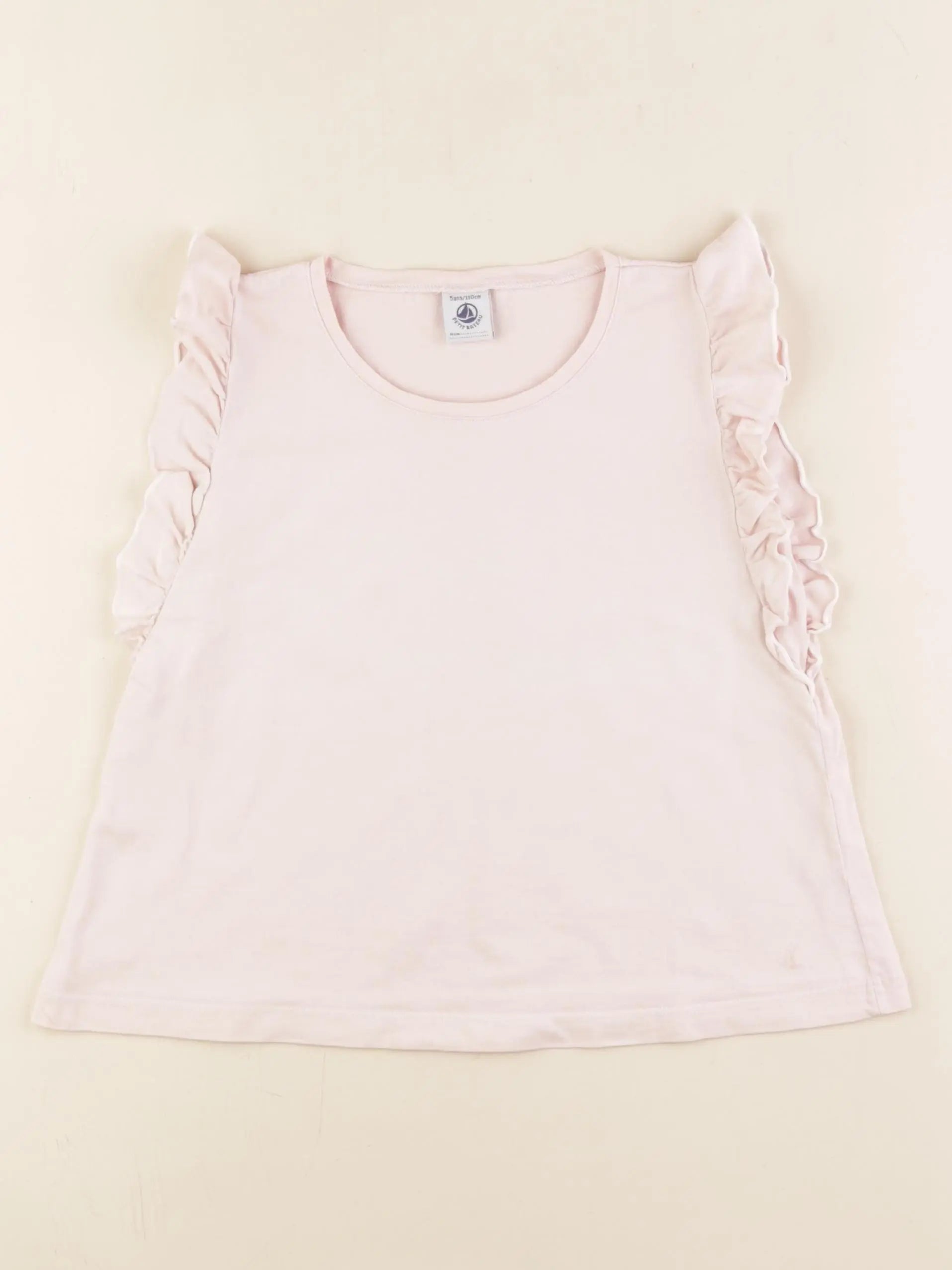 Petit Bateau - débardeur rose - 5 ans