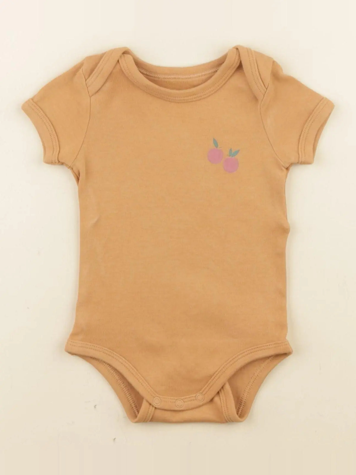 Vertbaudet - body jaune - 6 mois