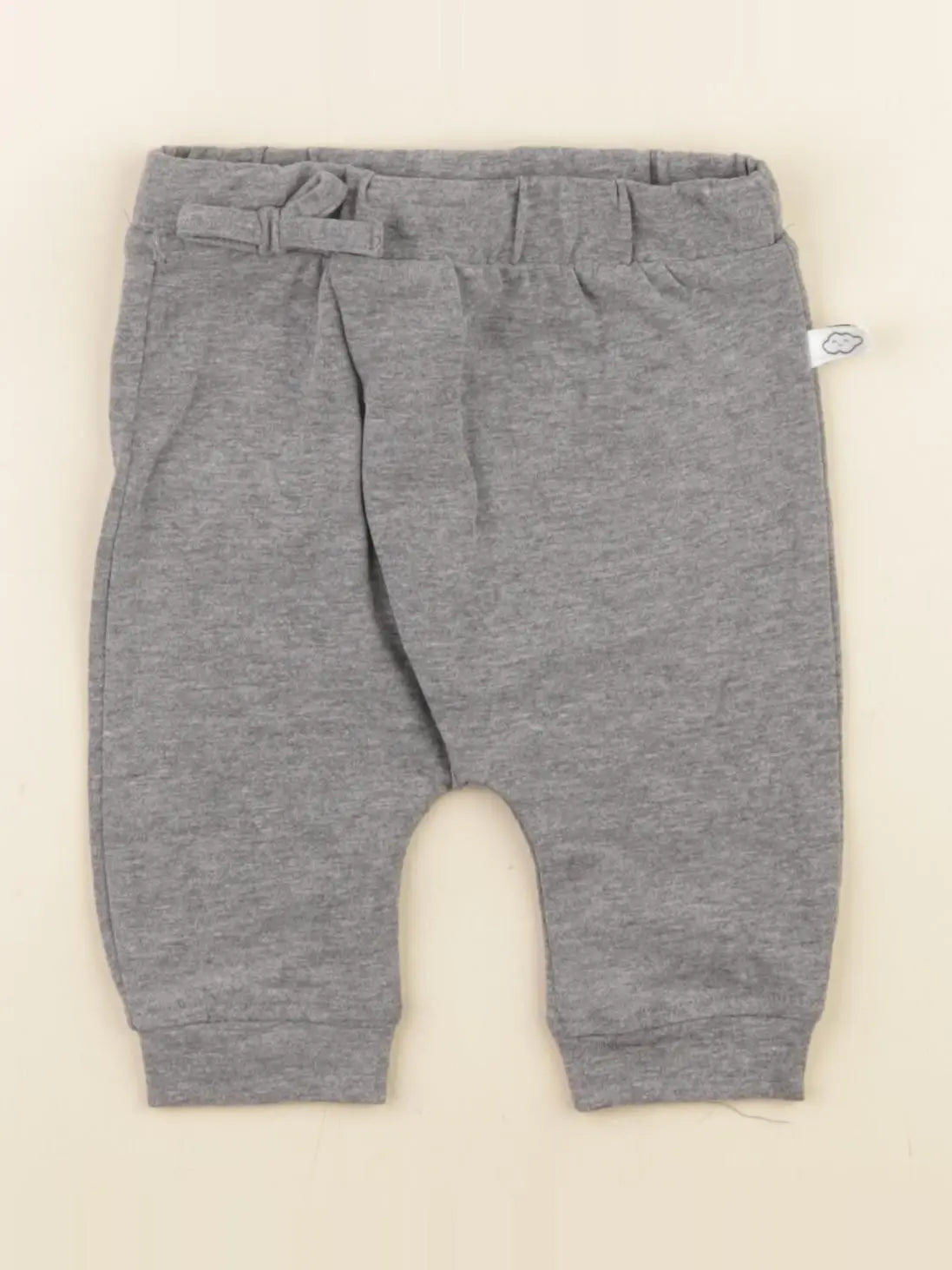 Vertbaudet - legging gris - 1 mois