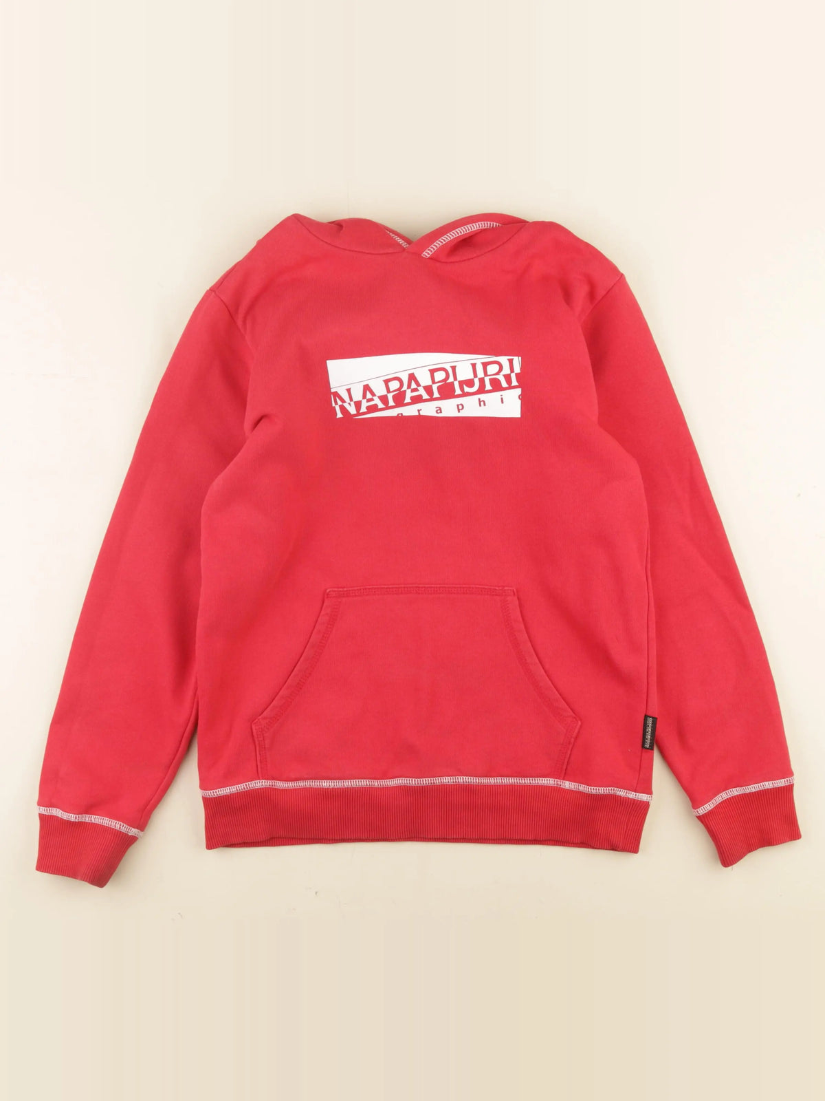 Napapijri - sweat rouge - 12 ans