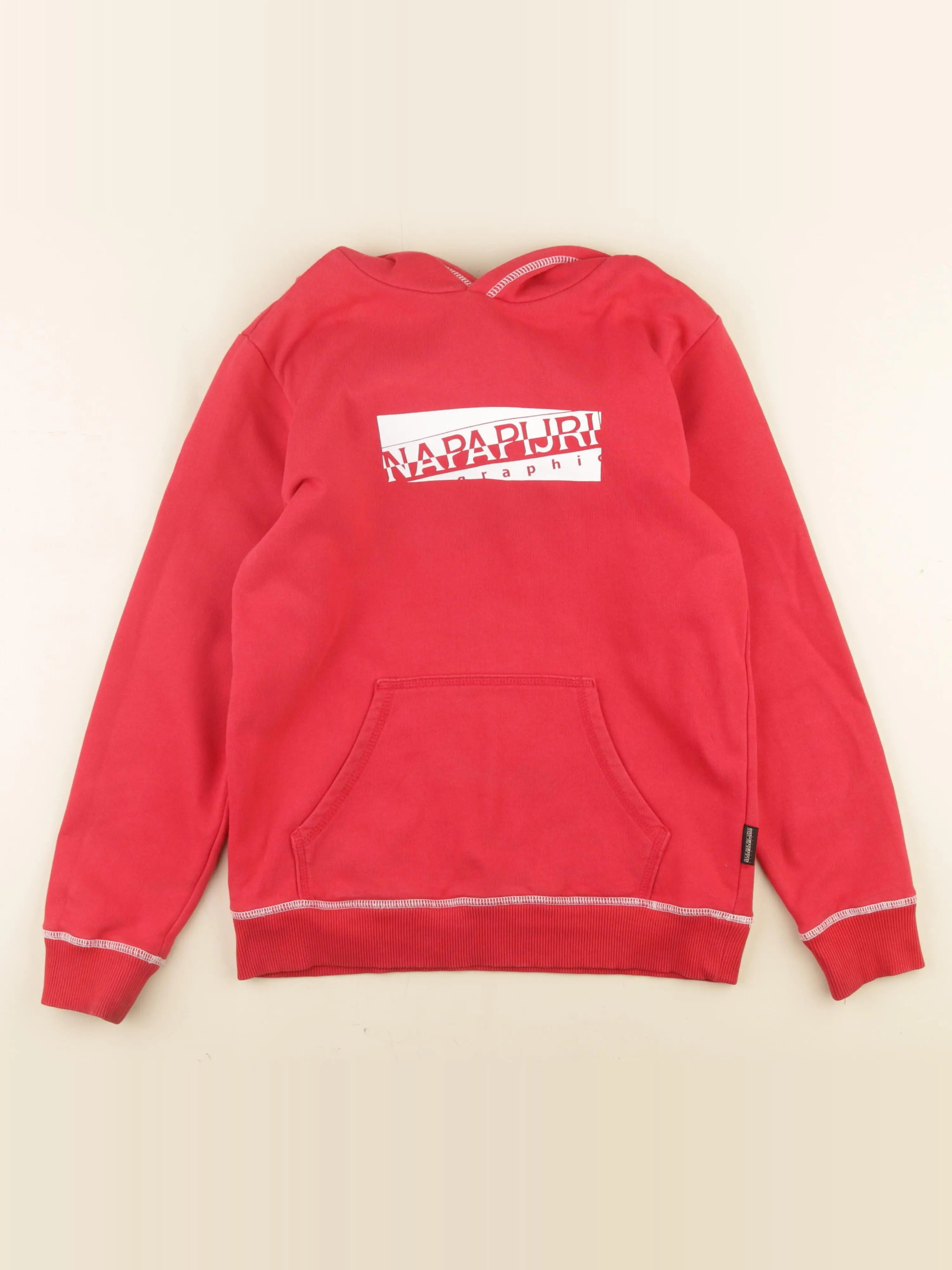 Napapijri - sweat rouge - 12 ans
