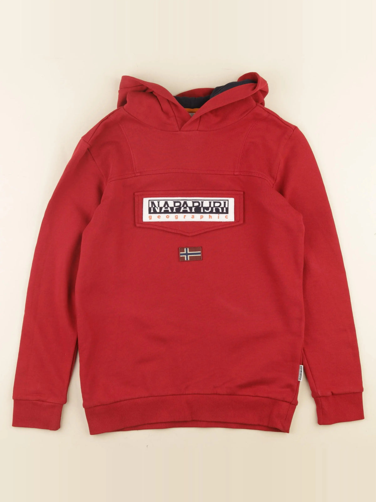Napapijri - sweat rouge - 12 ans