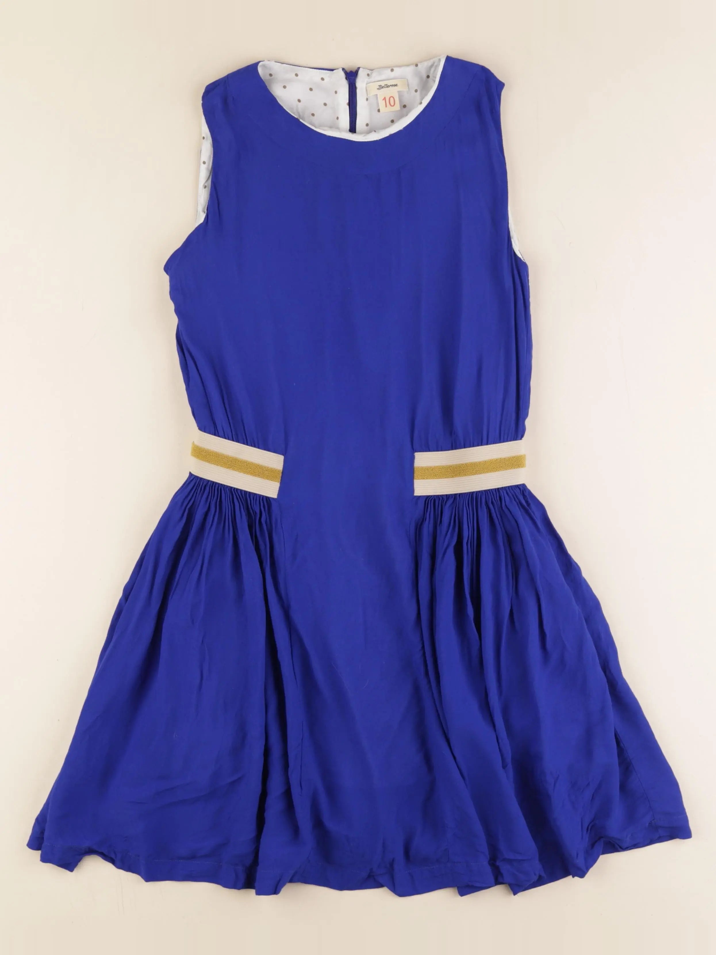 Bellerose - robe bleu - 10 ans