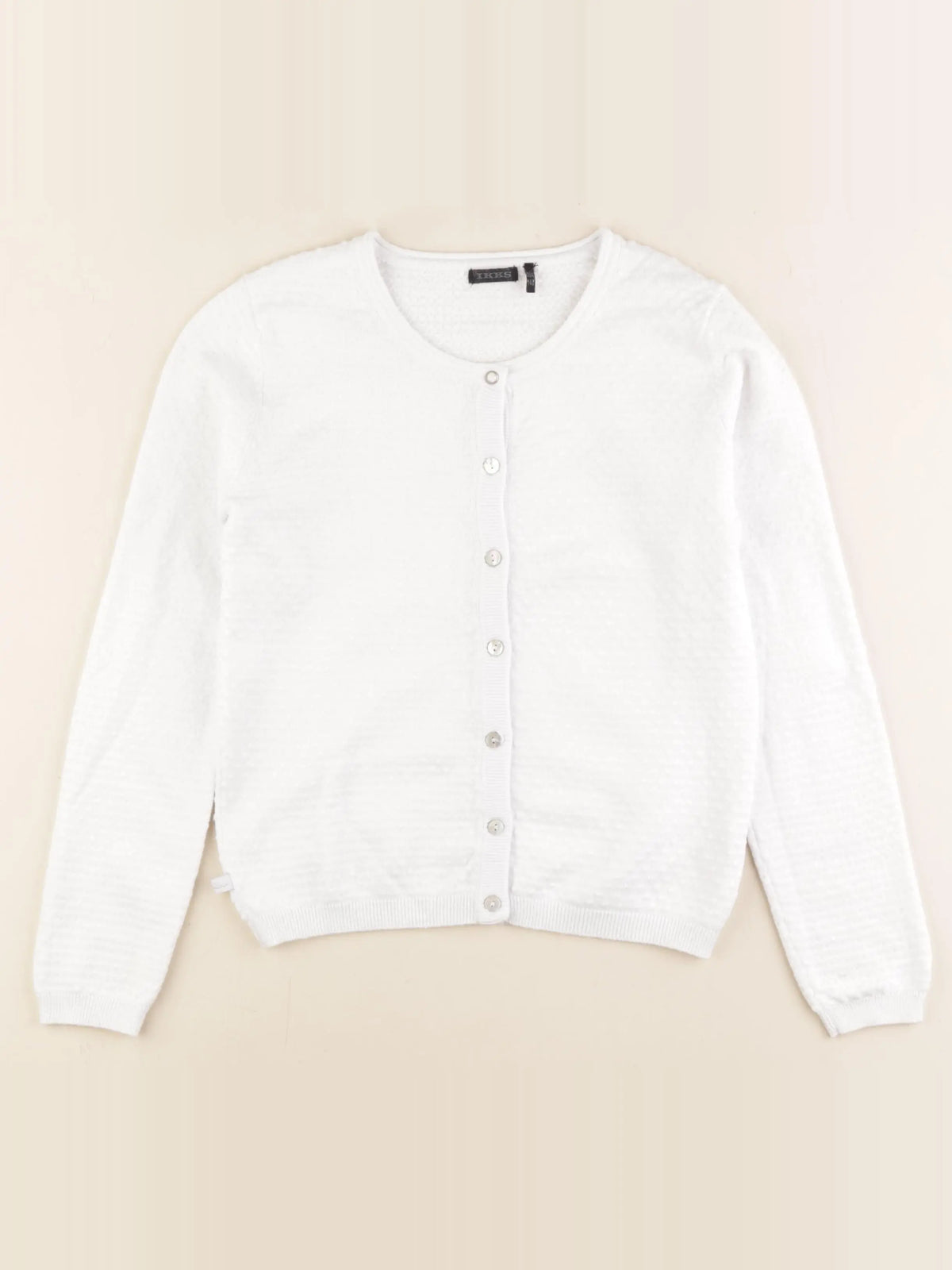 IKKS - gilet blanc - 10 ans