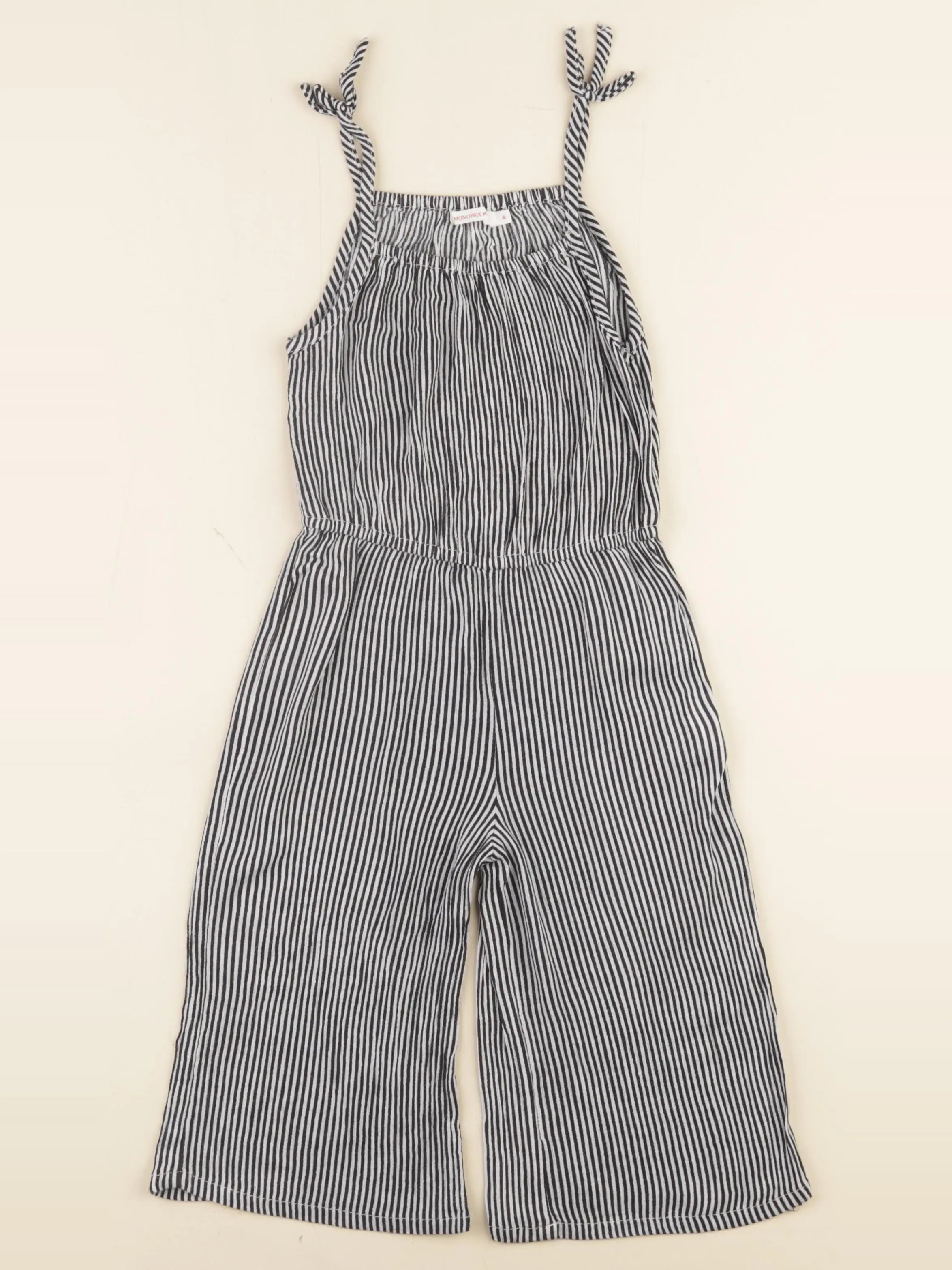 Monoprix - combinaison noir - 4 ans