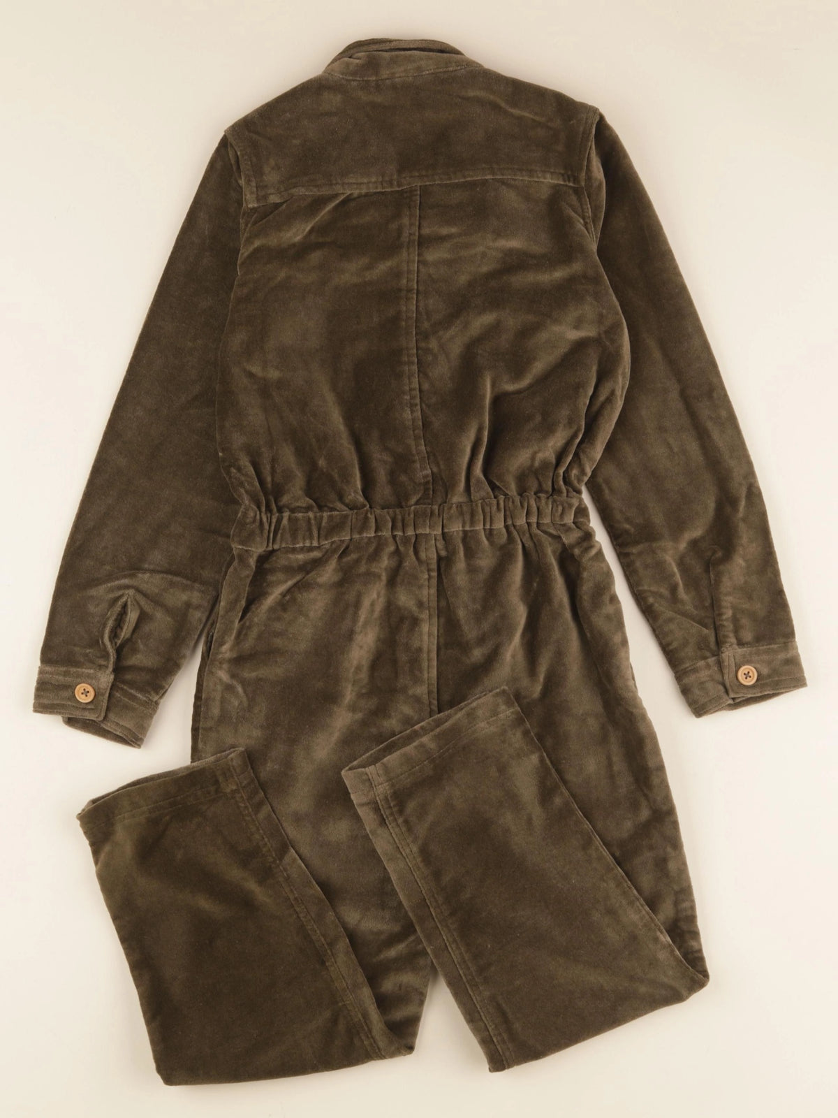 Combinaison Sophie velours fougère