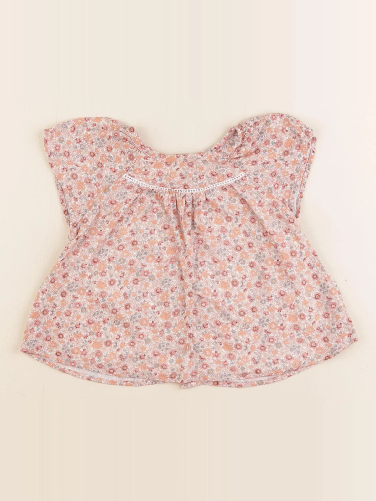 IKKS - blouse rose - 18 mois