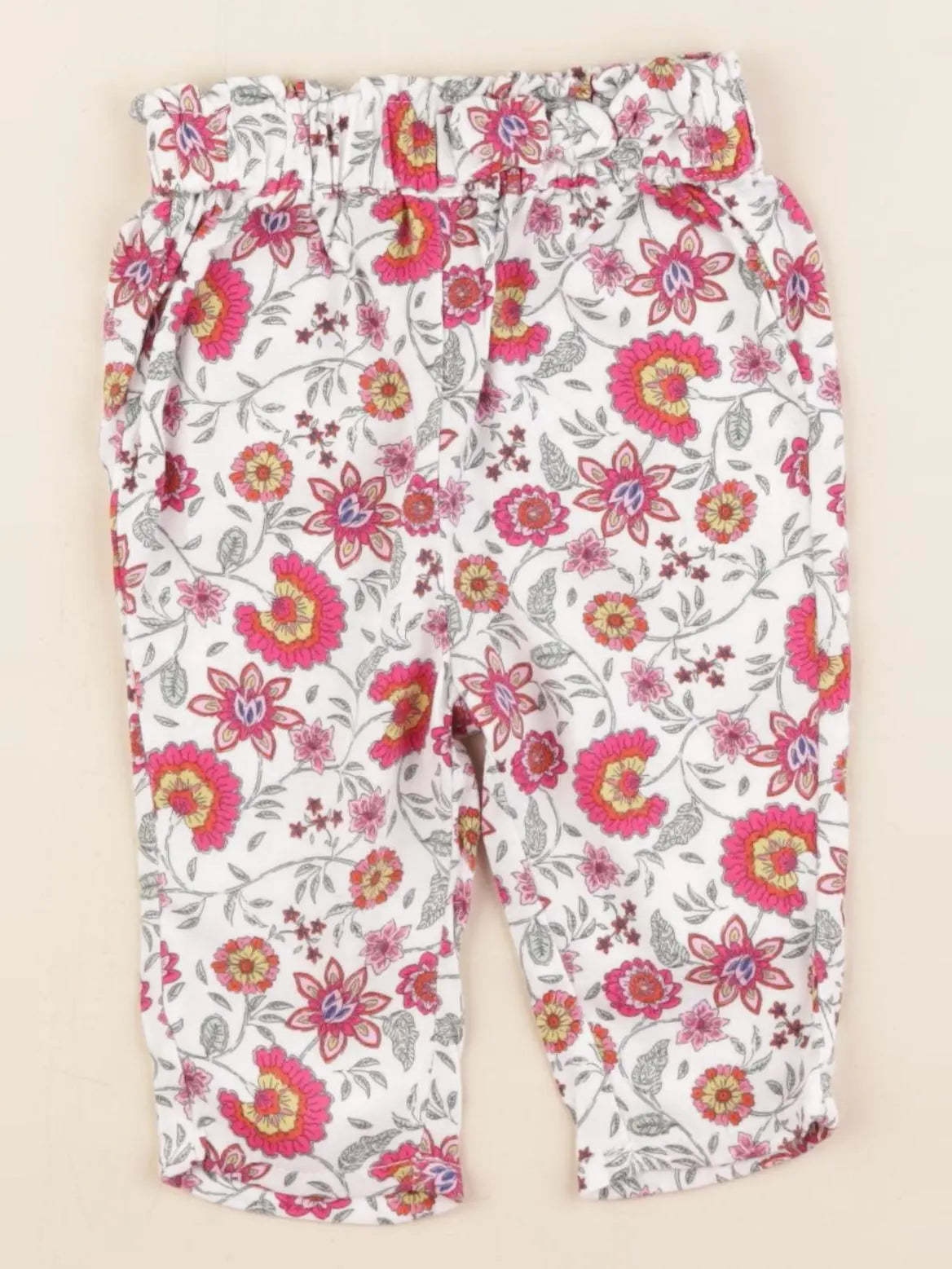 Vertbaudet - pantalon multicolore - 6 mois