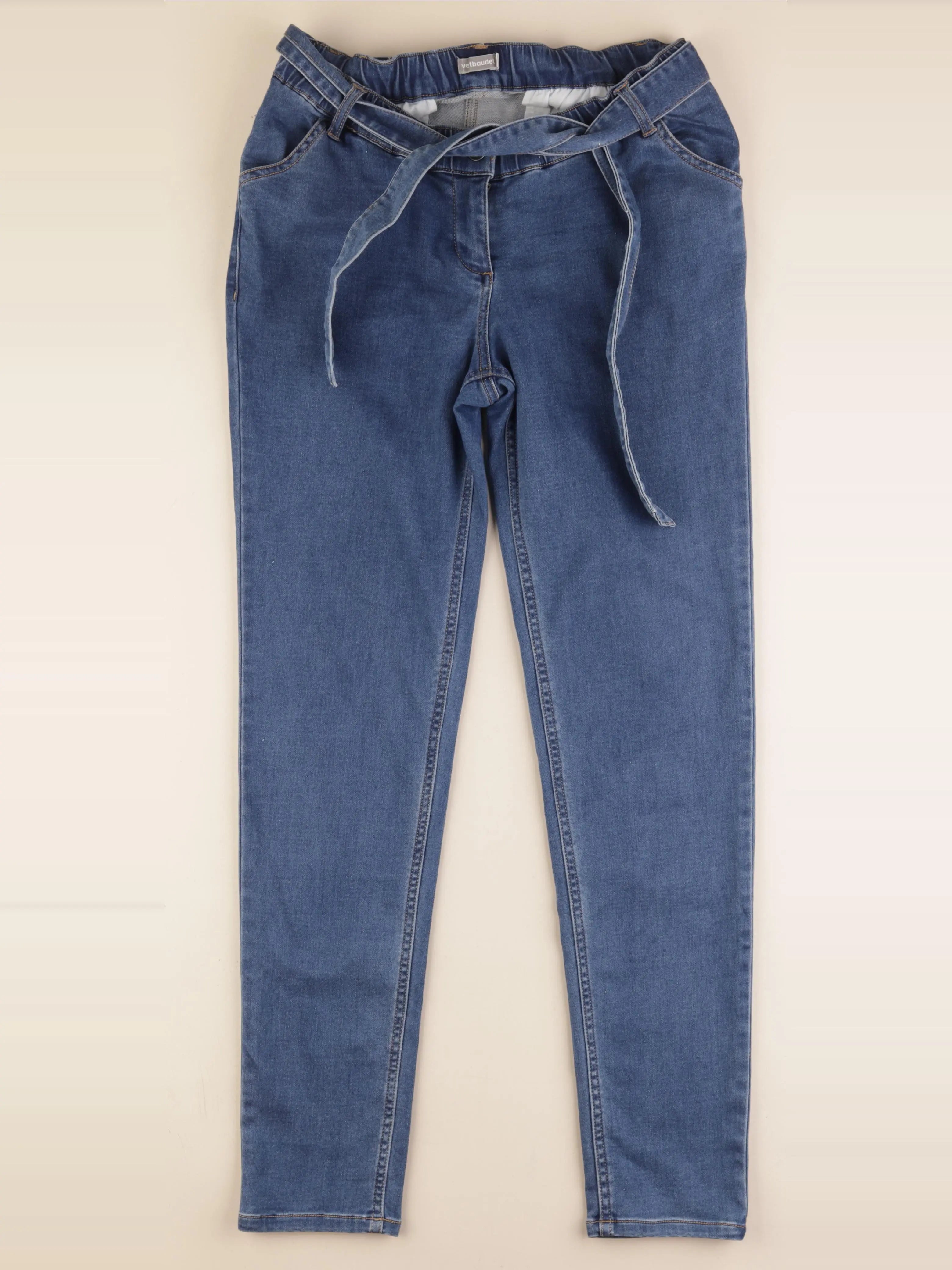 Vertbaudet - jean grossesse bleu - 38