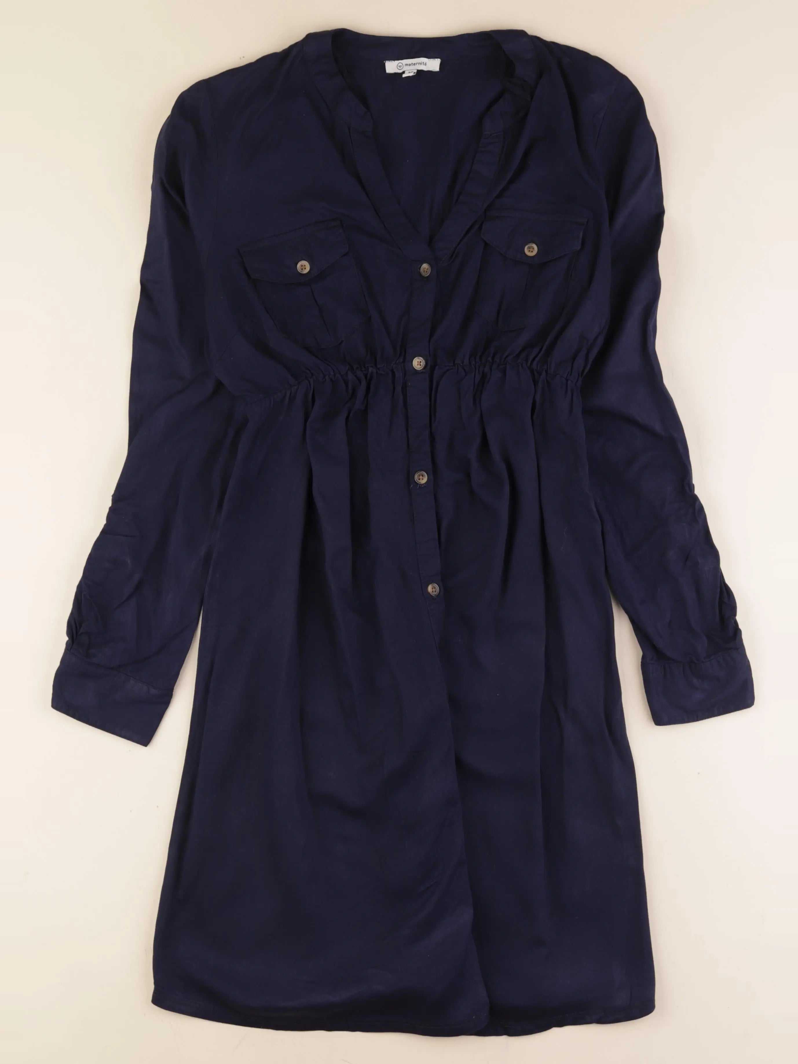 La Halle - robe grossesse bleu - 36