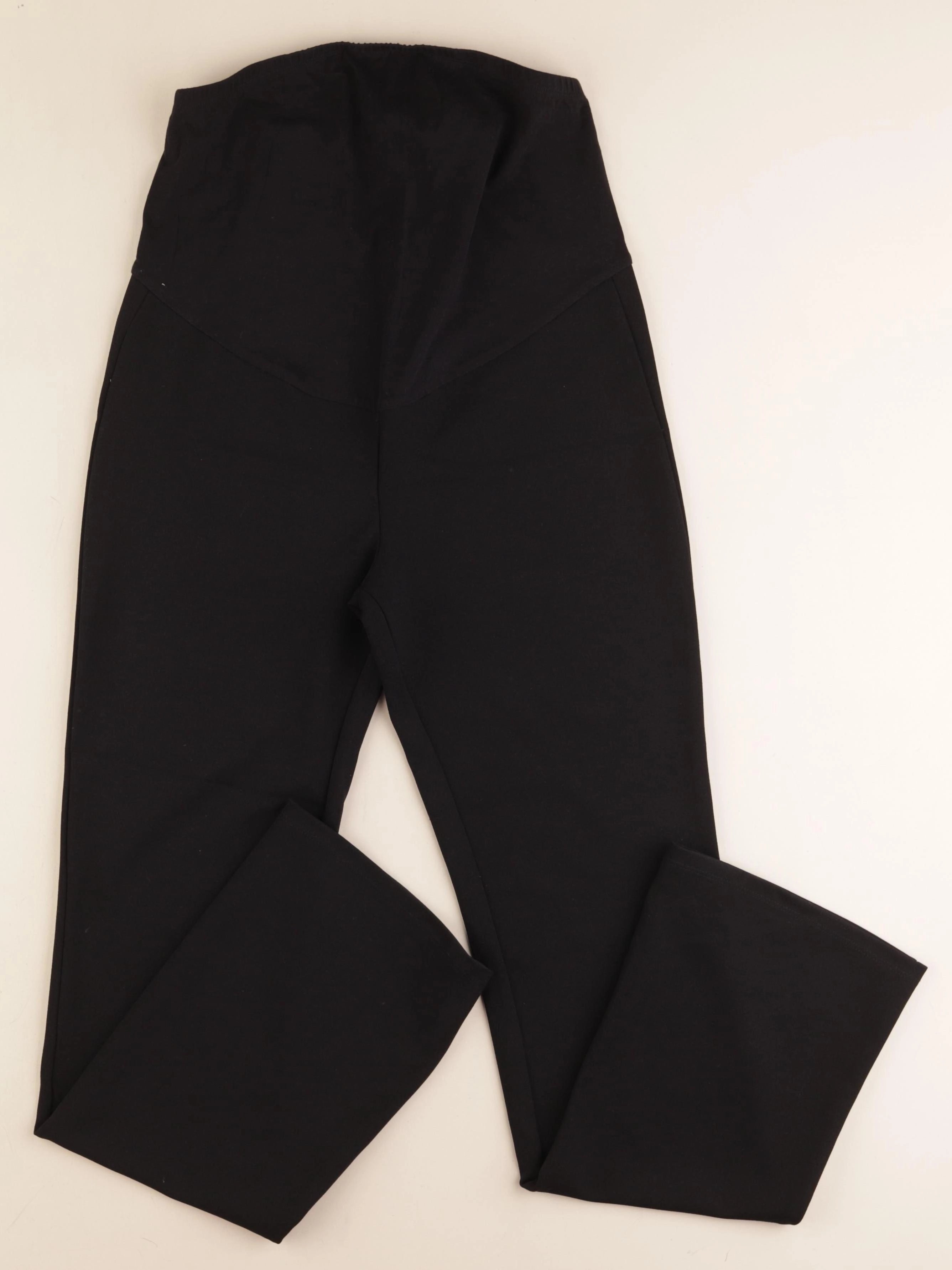 H&M - pantalon grossesse noir - s