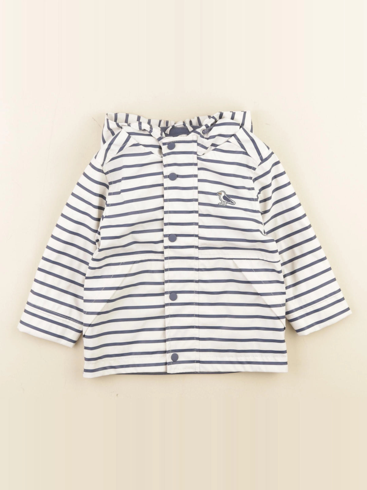 Vertbaudet - imperméable bleu - 18 mois