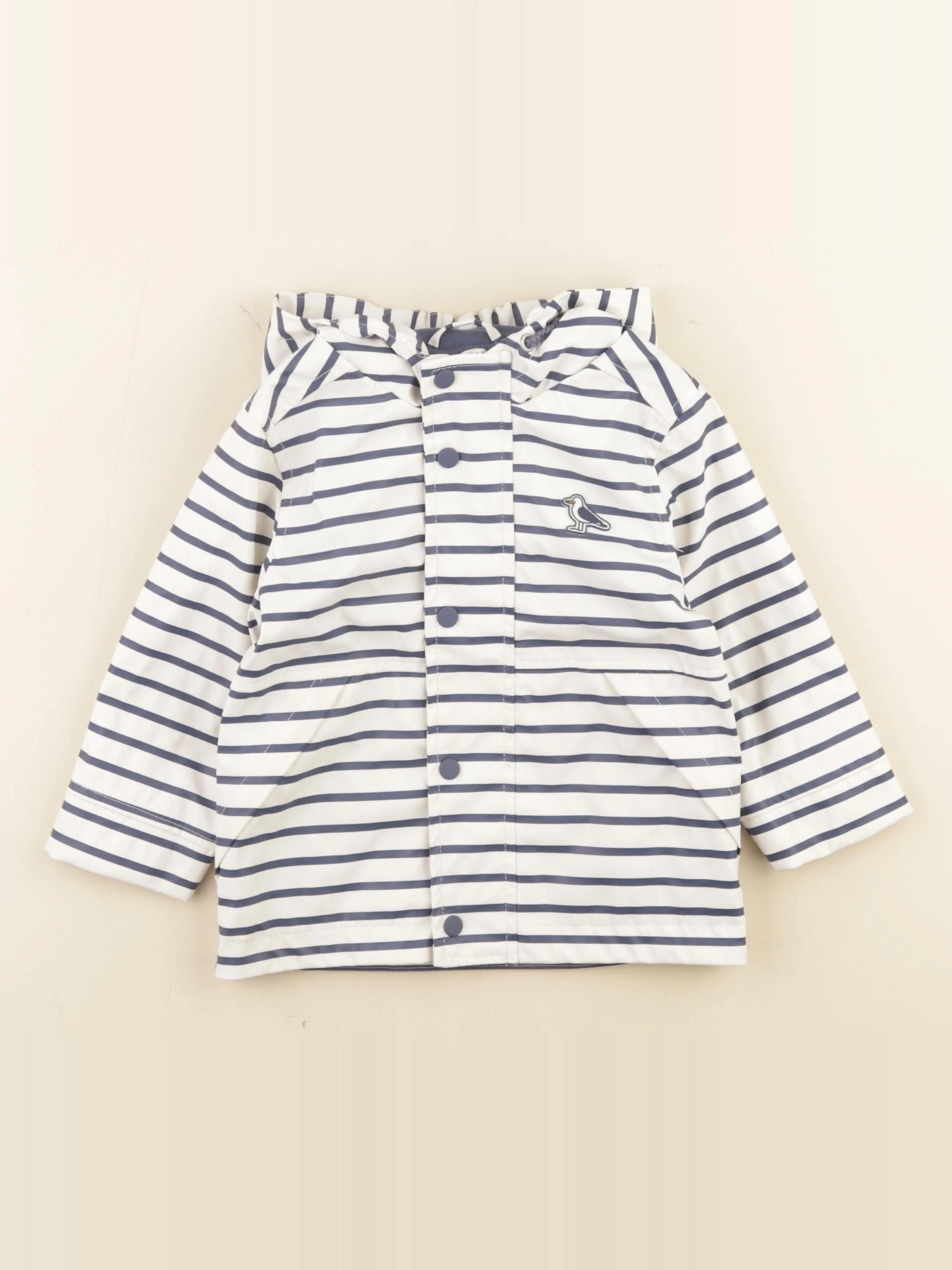 Vertbaudet - imperméable bleu - 18 mois