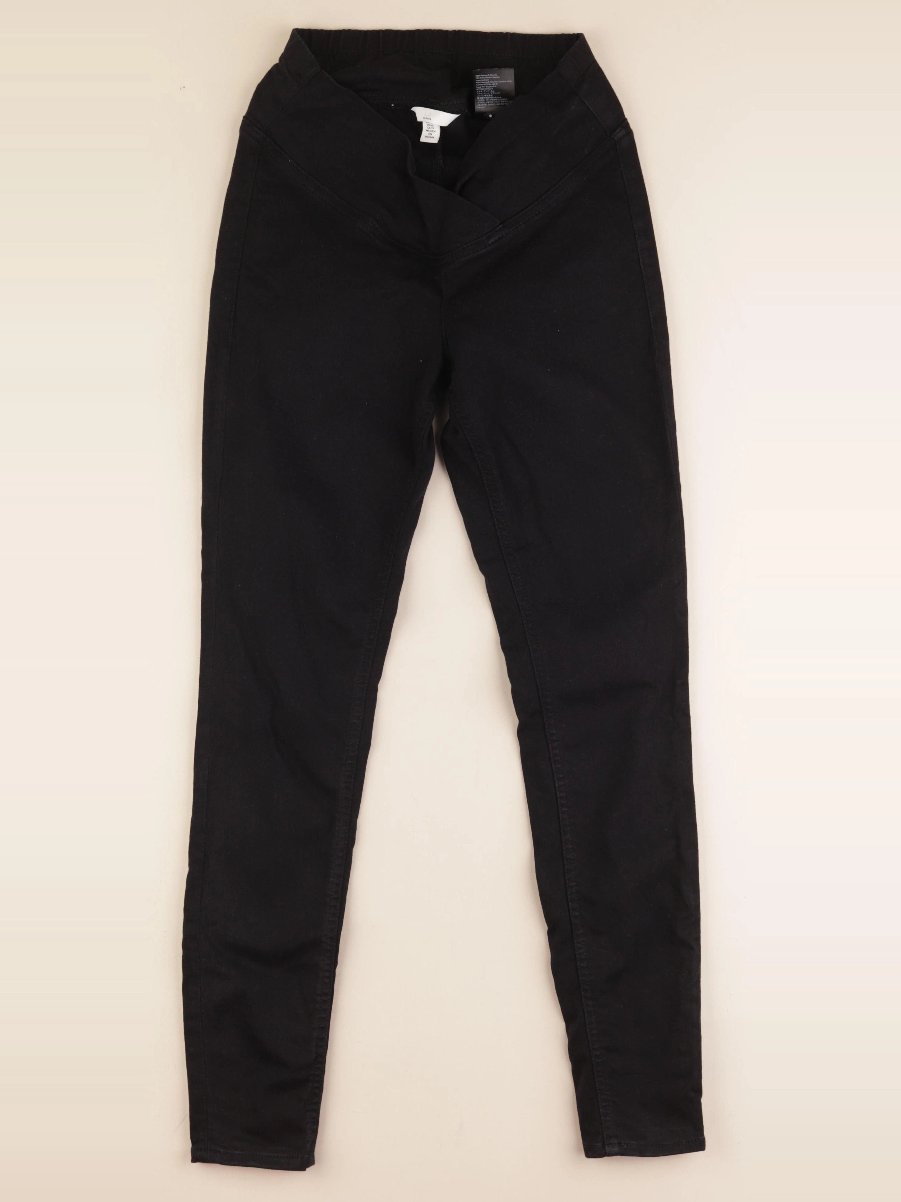 H&M - pantalon grossesse noir - xs