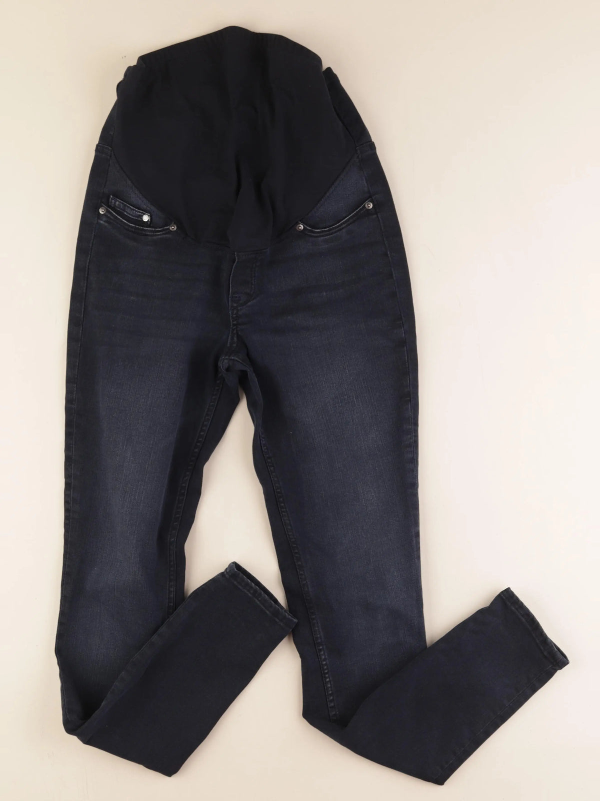 H&M - jean grossesse, grossesse bleu - s