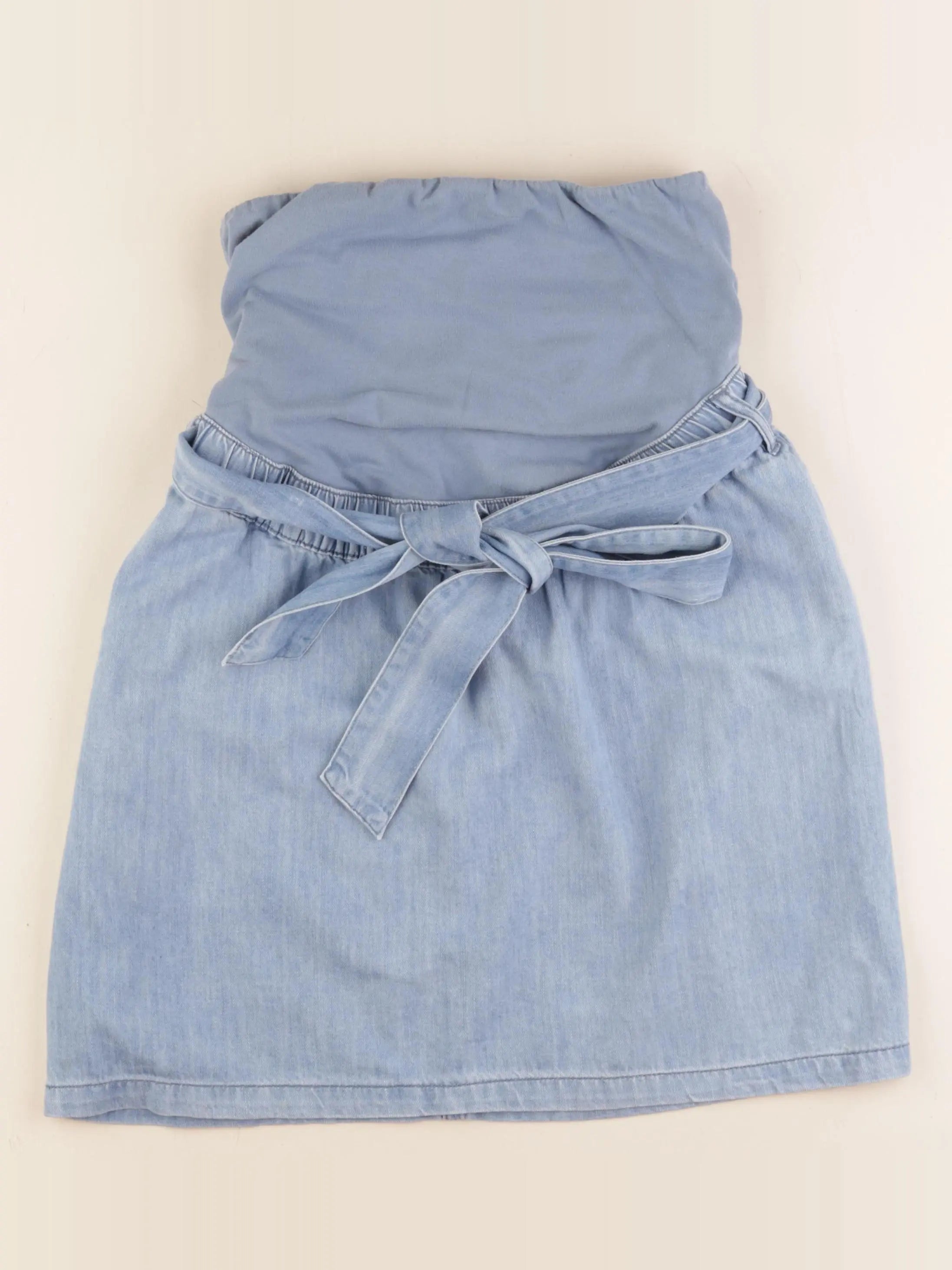 Vertbaudet - jupe grossesse bleu - 38