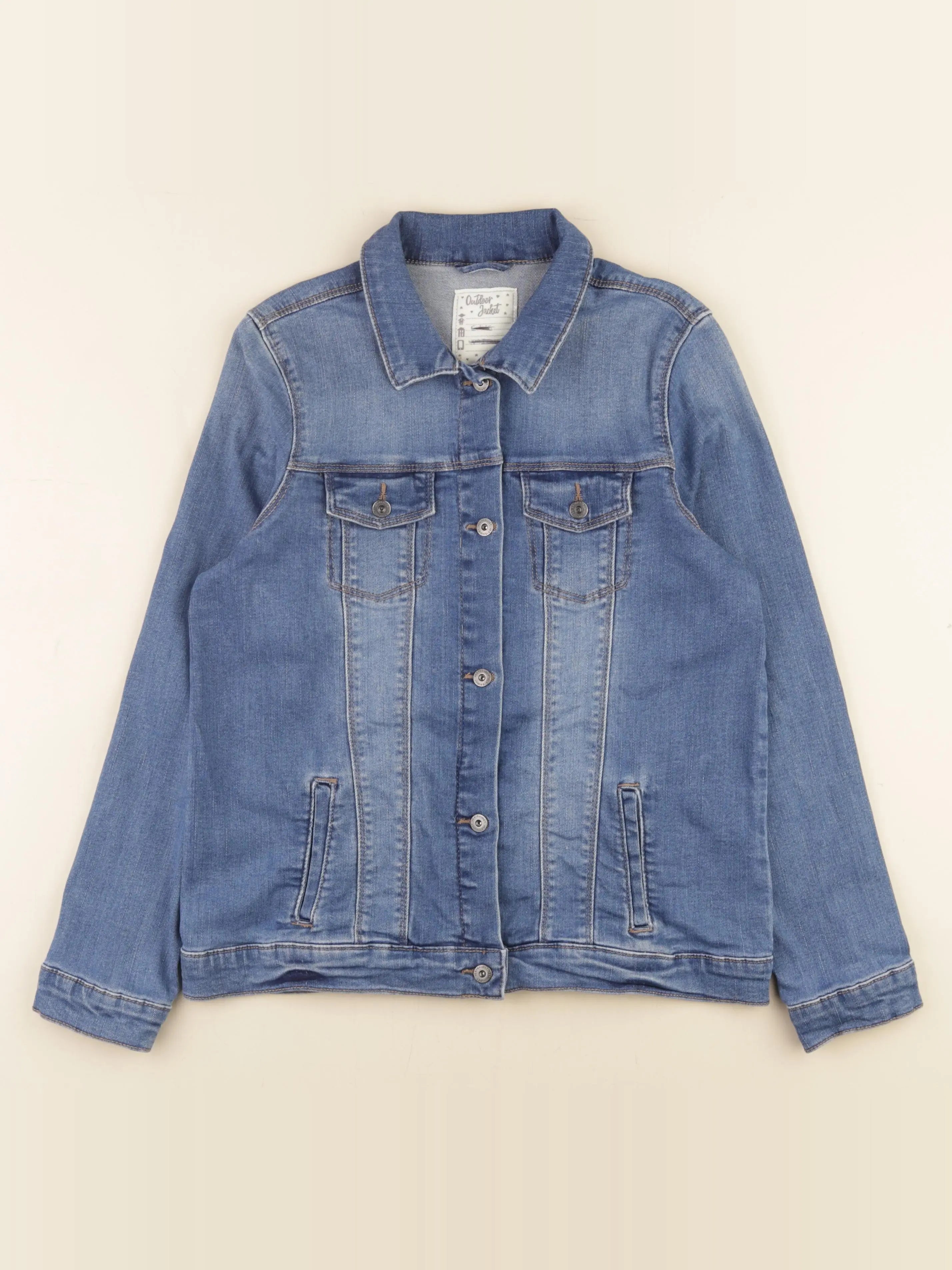 Vertbaudet - veste bleu - 14 ans