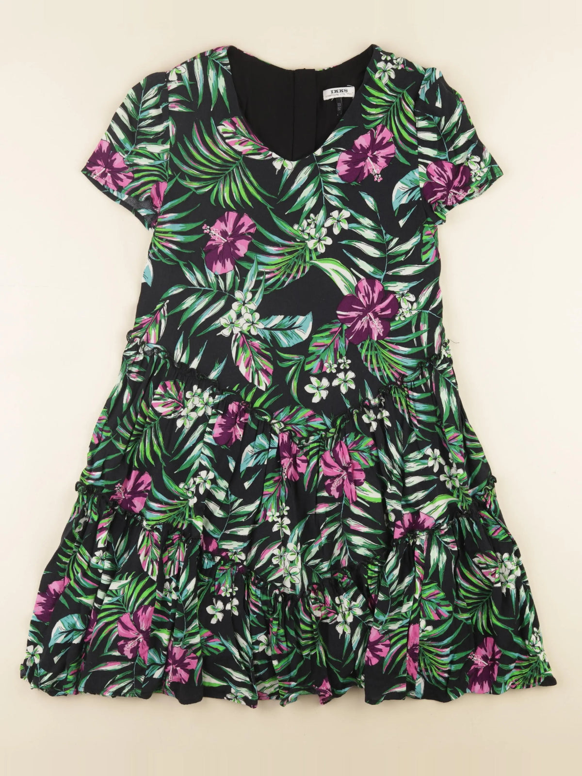IKKS - robe multicolore - 12 ans