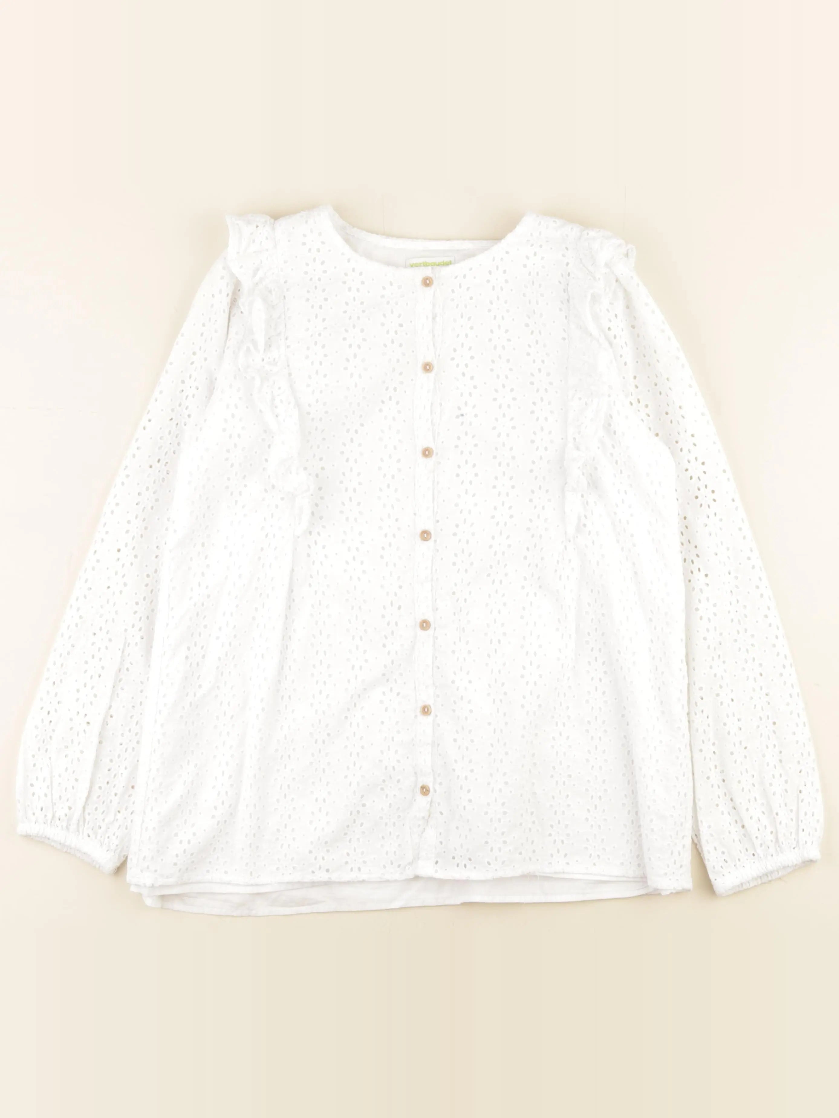 Vertbaudet - blouse blanc - 14 ans