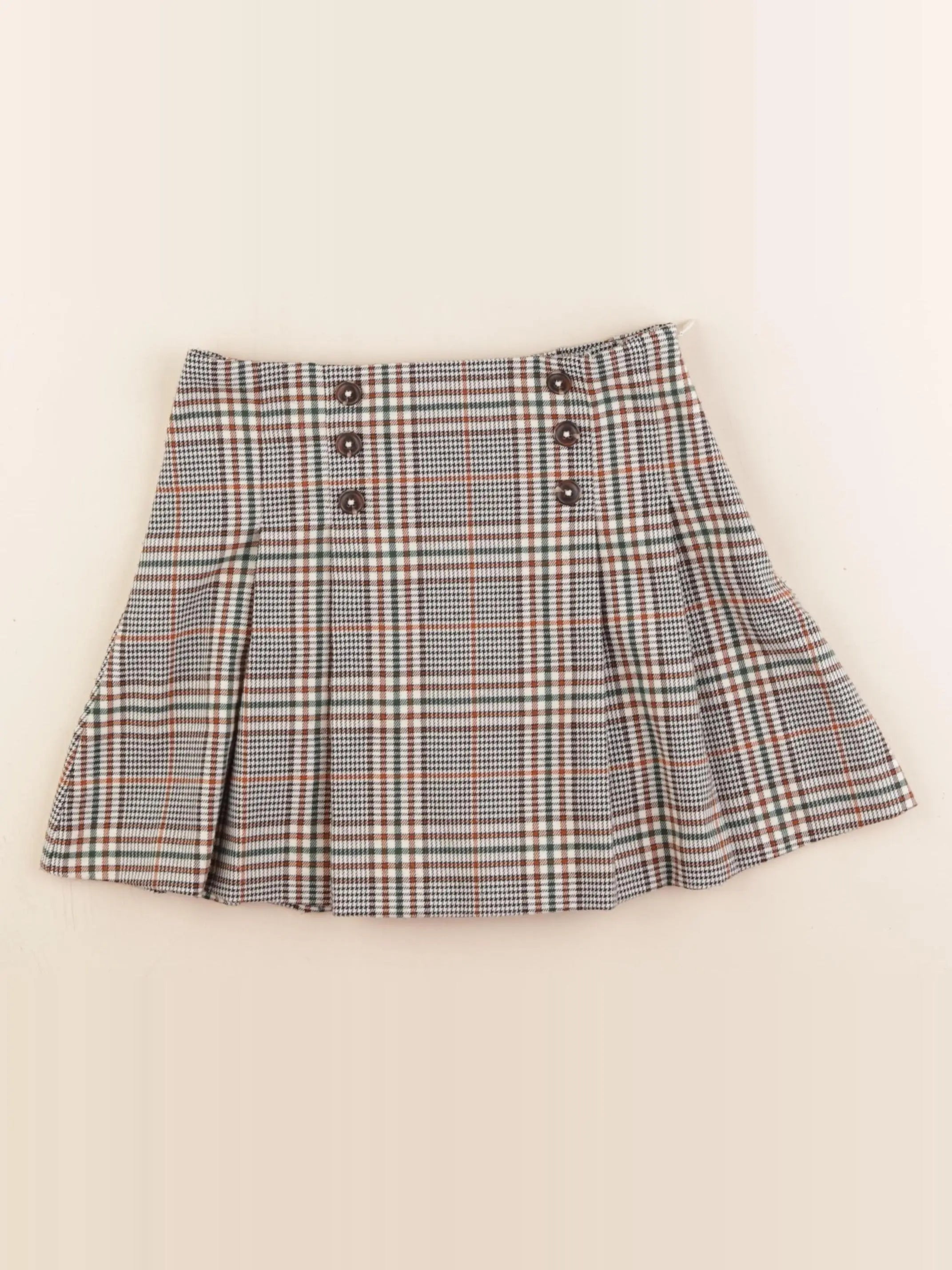 Vertbaudet - jupe marron - 10 ans