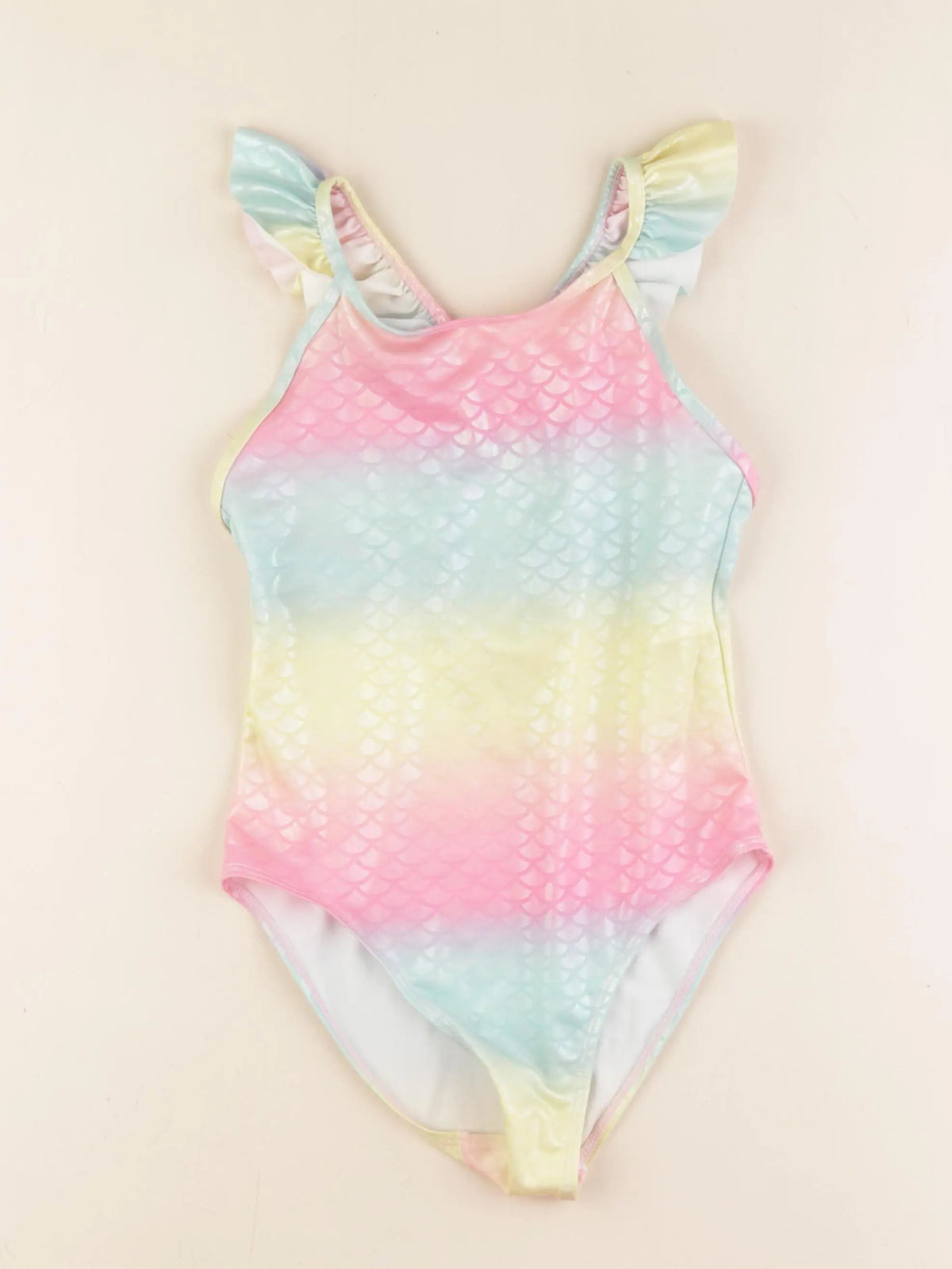 Vertbaudet - maillot de bain multicolore - 10 ans