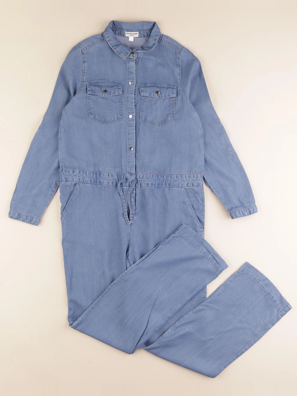 Vertbaudet - combinaison bleu - 10 ans