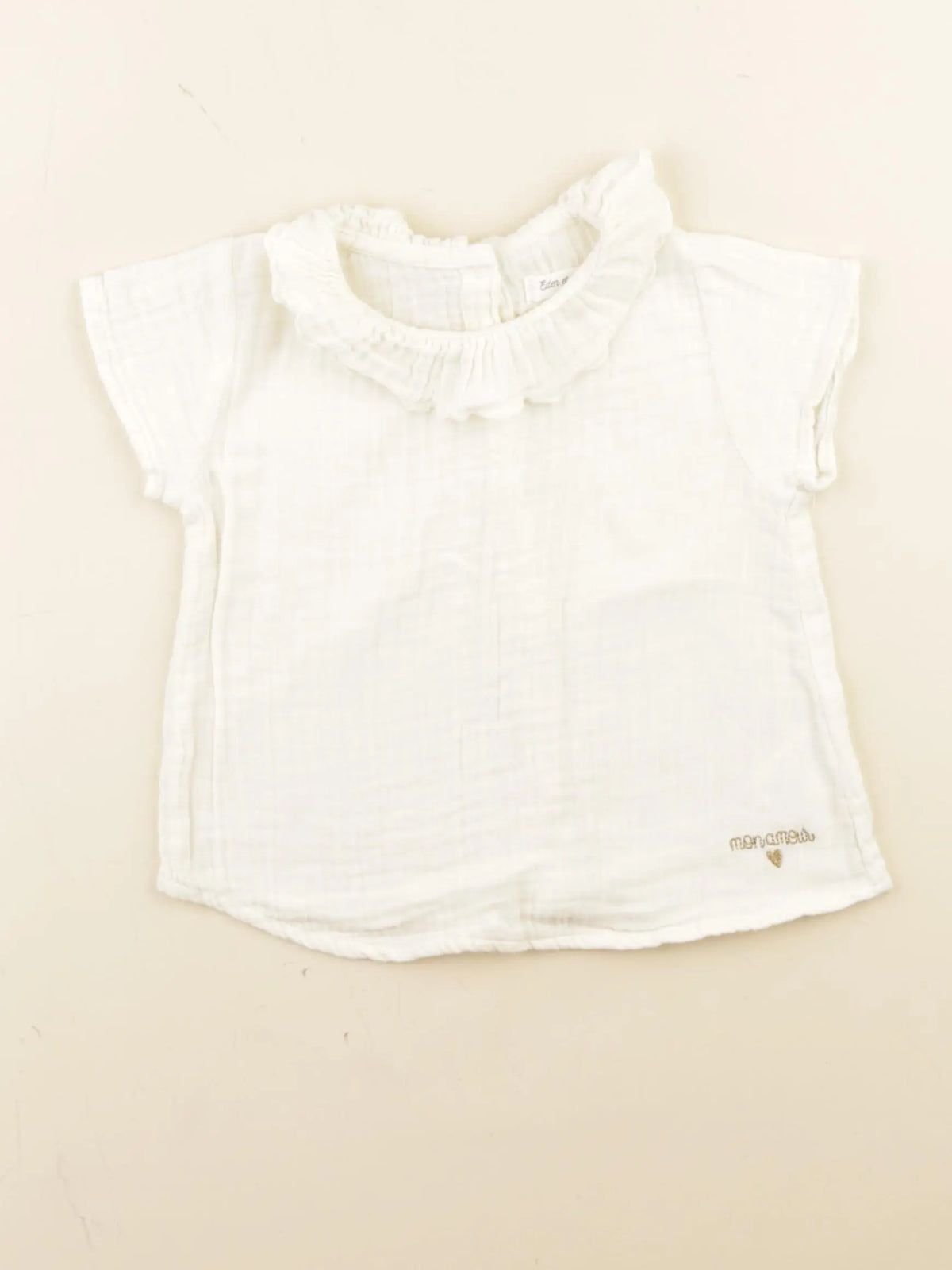 Eden & Victor - blouse blanc - 2 ans