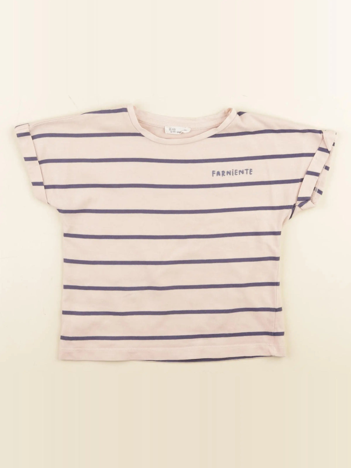 Little Cigogne - tee-shirt rose - 2 ans