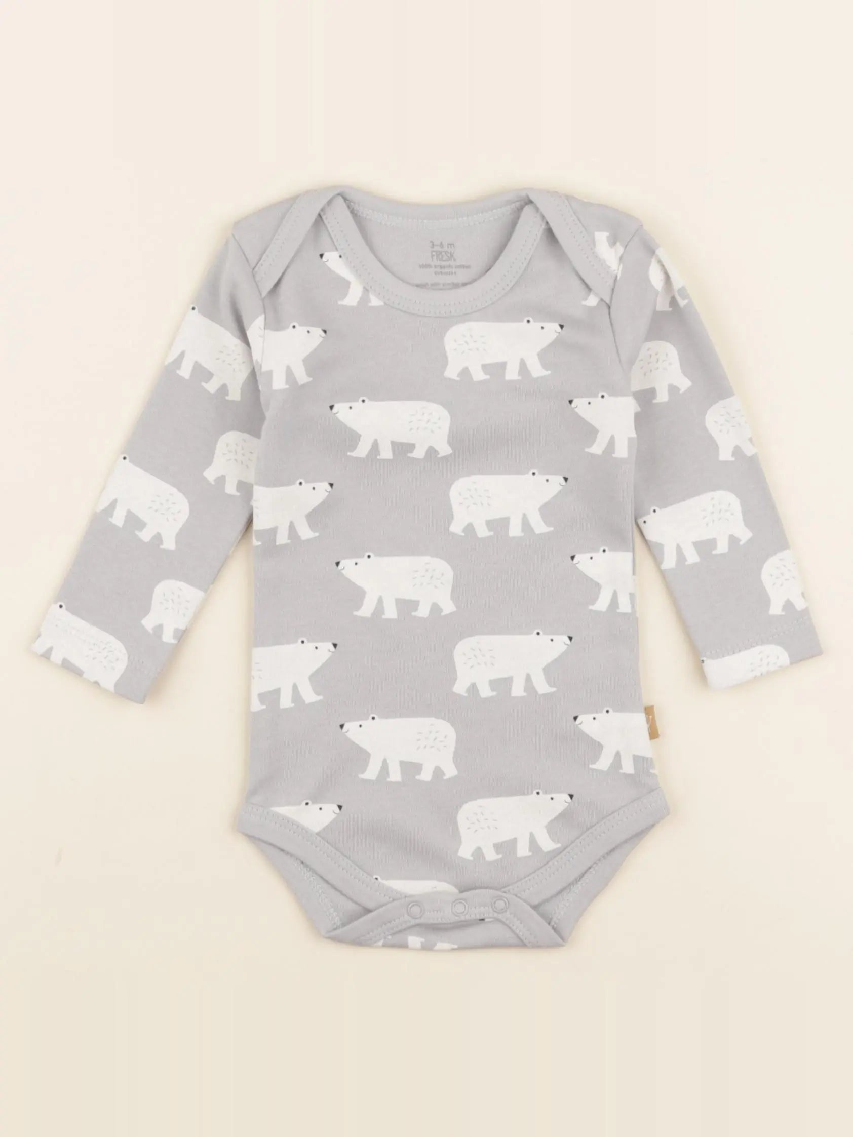Body Ours polaire gris