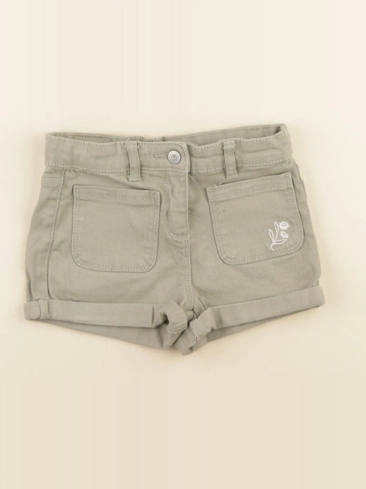 Vertbaudet - short vert - 5 ans