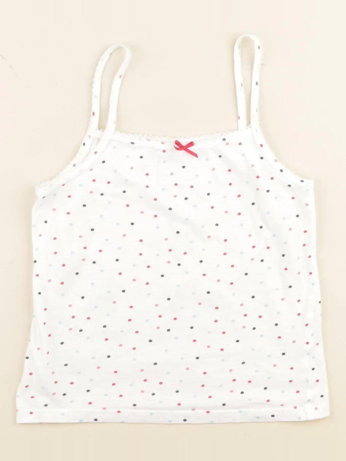 Vertbaudet - maillot de corps blanc, multicolore - 6 ans