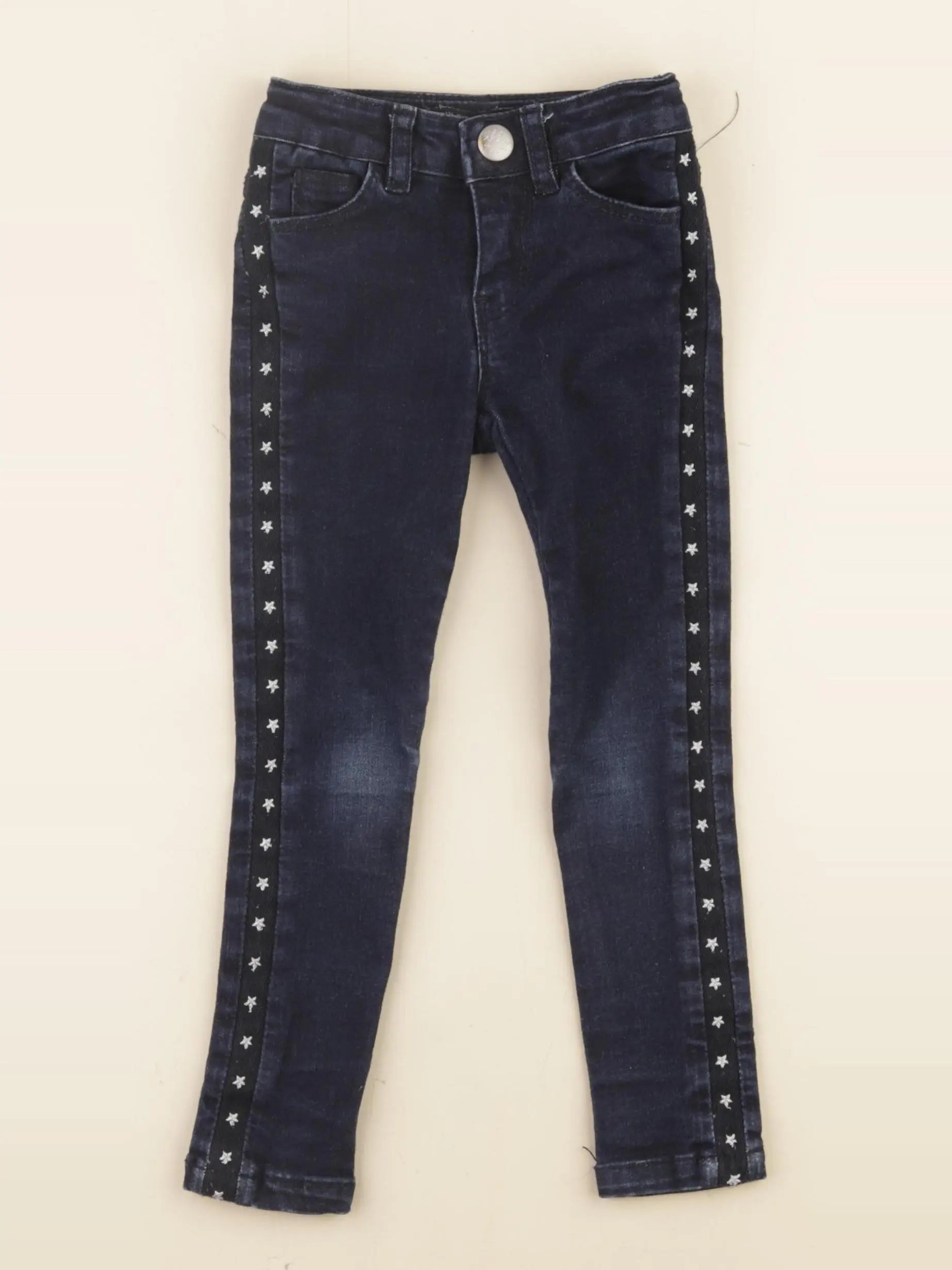 IKKS - jean bleu, argent - 3 ans