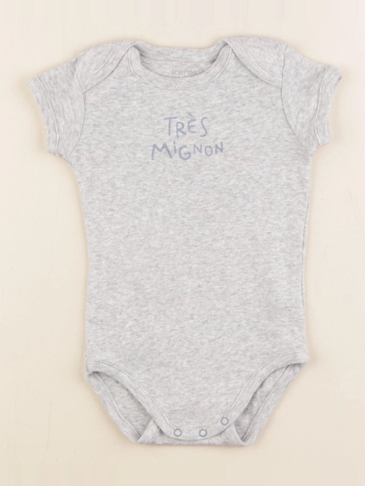 Boutchou - body gris - 18 mois