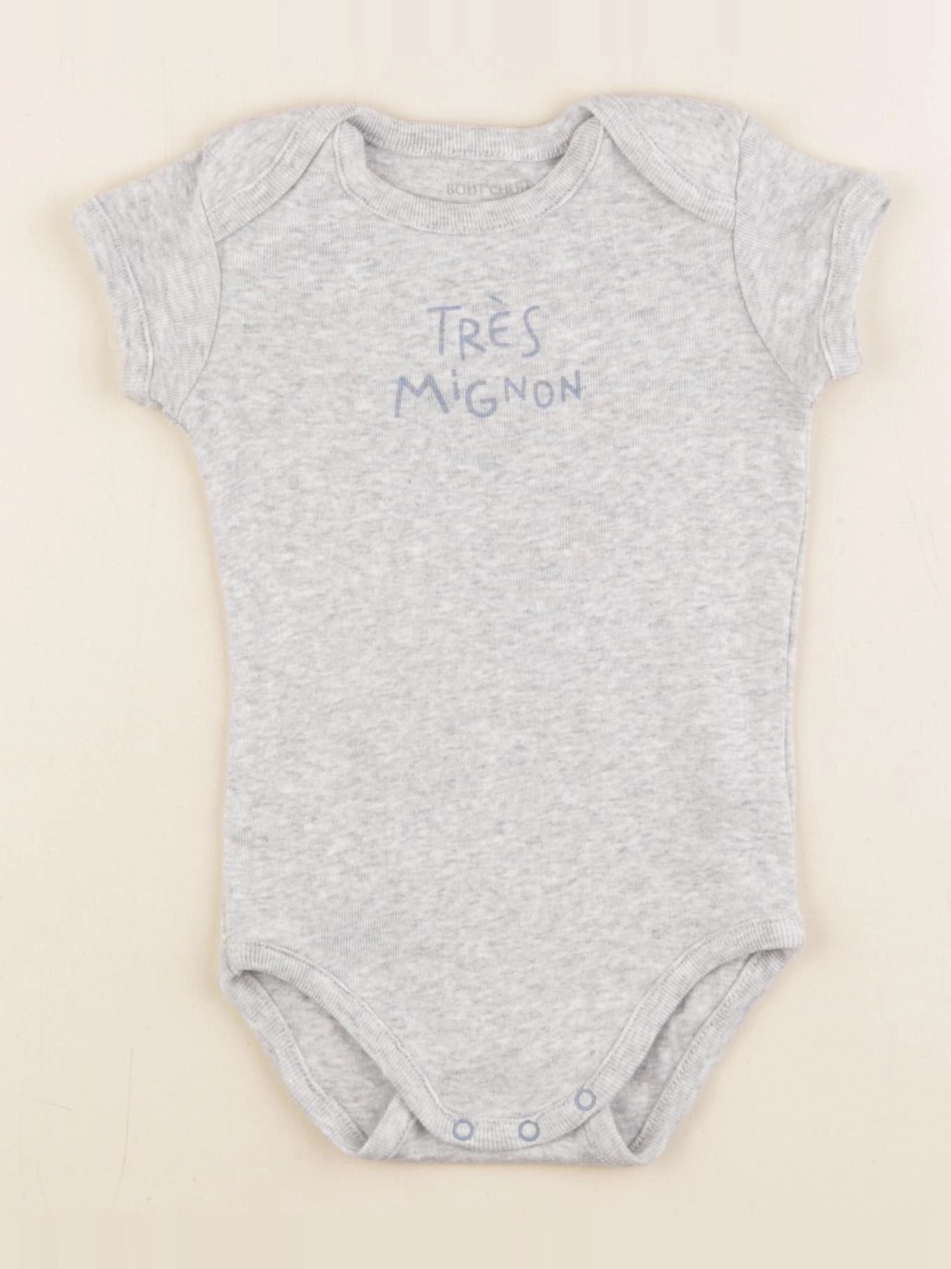Boutchou - body gris - 18 mois