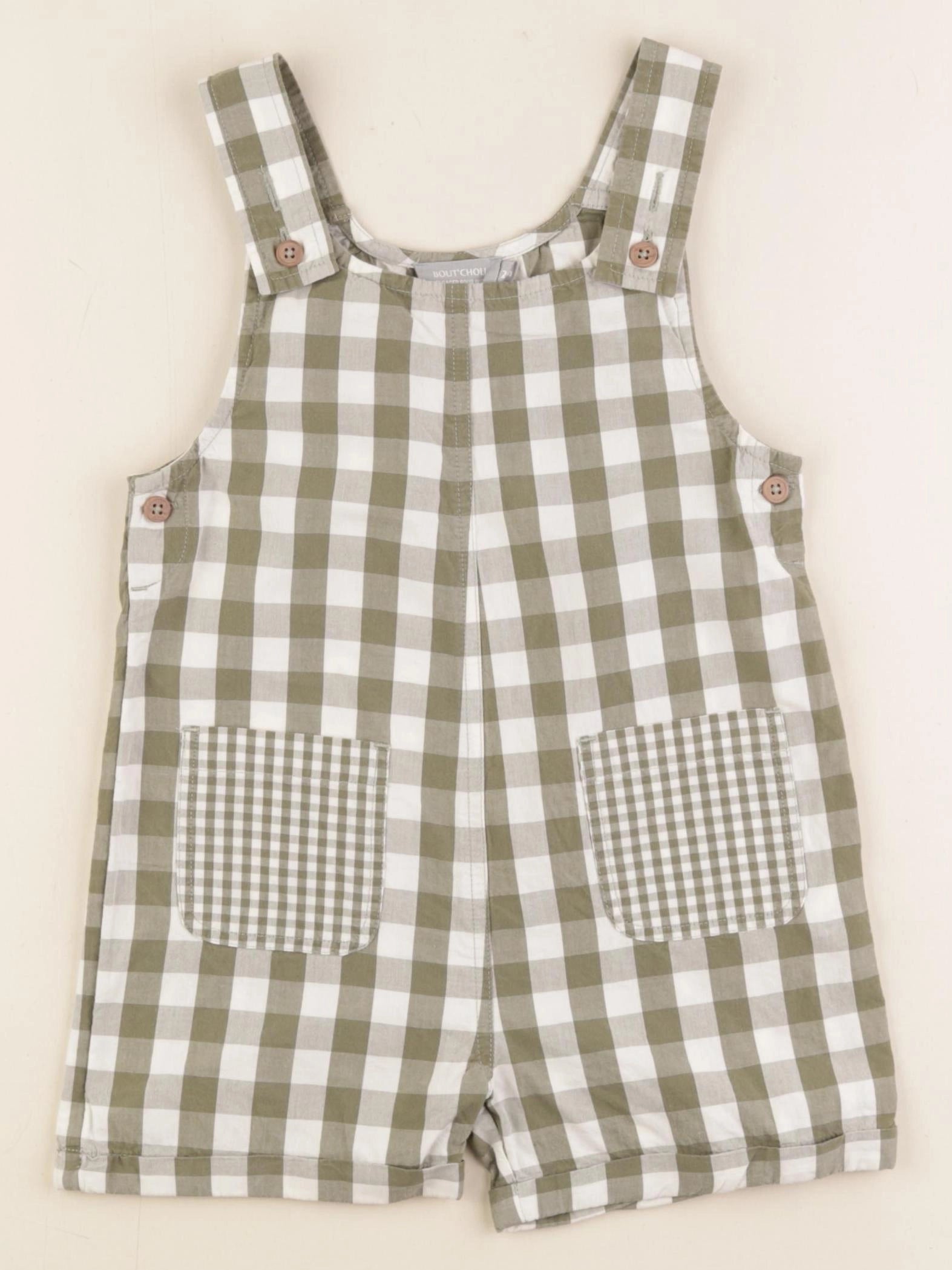 Boutchou - salopette vert - 24 mois