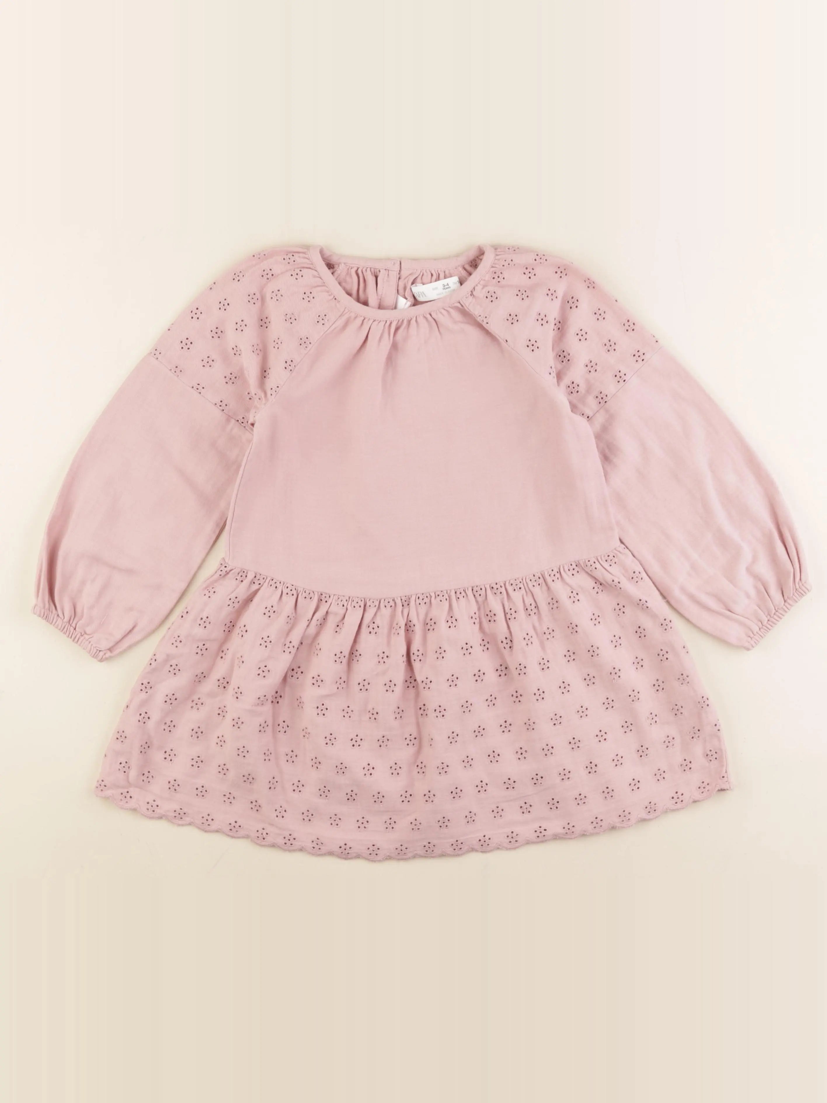 Zara - robe rose - 3/4 ans