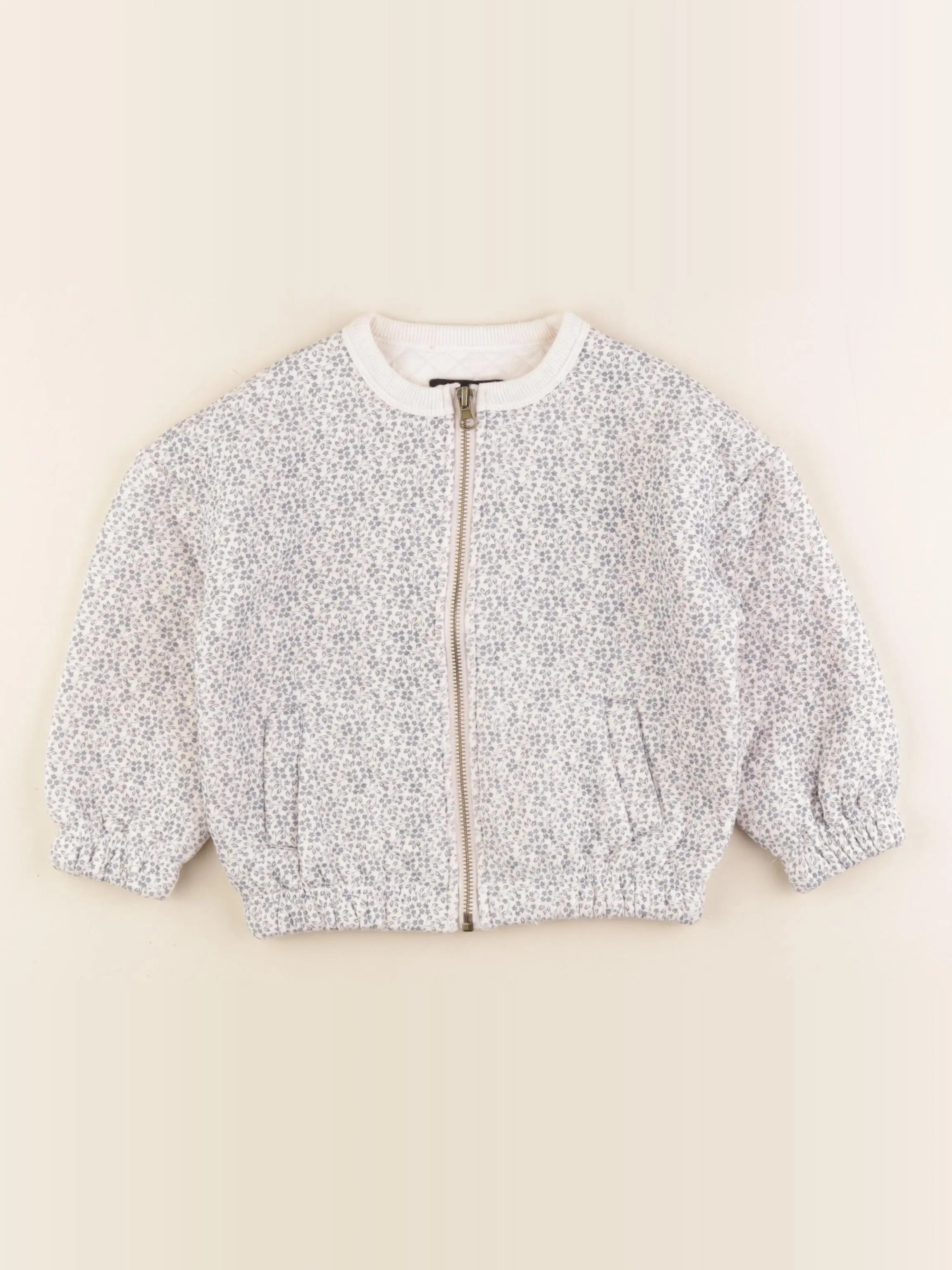 Monoprix - veste bleu - 4 ans