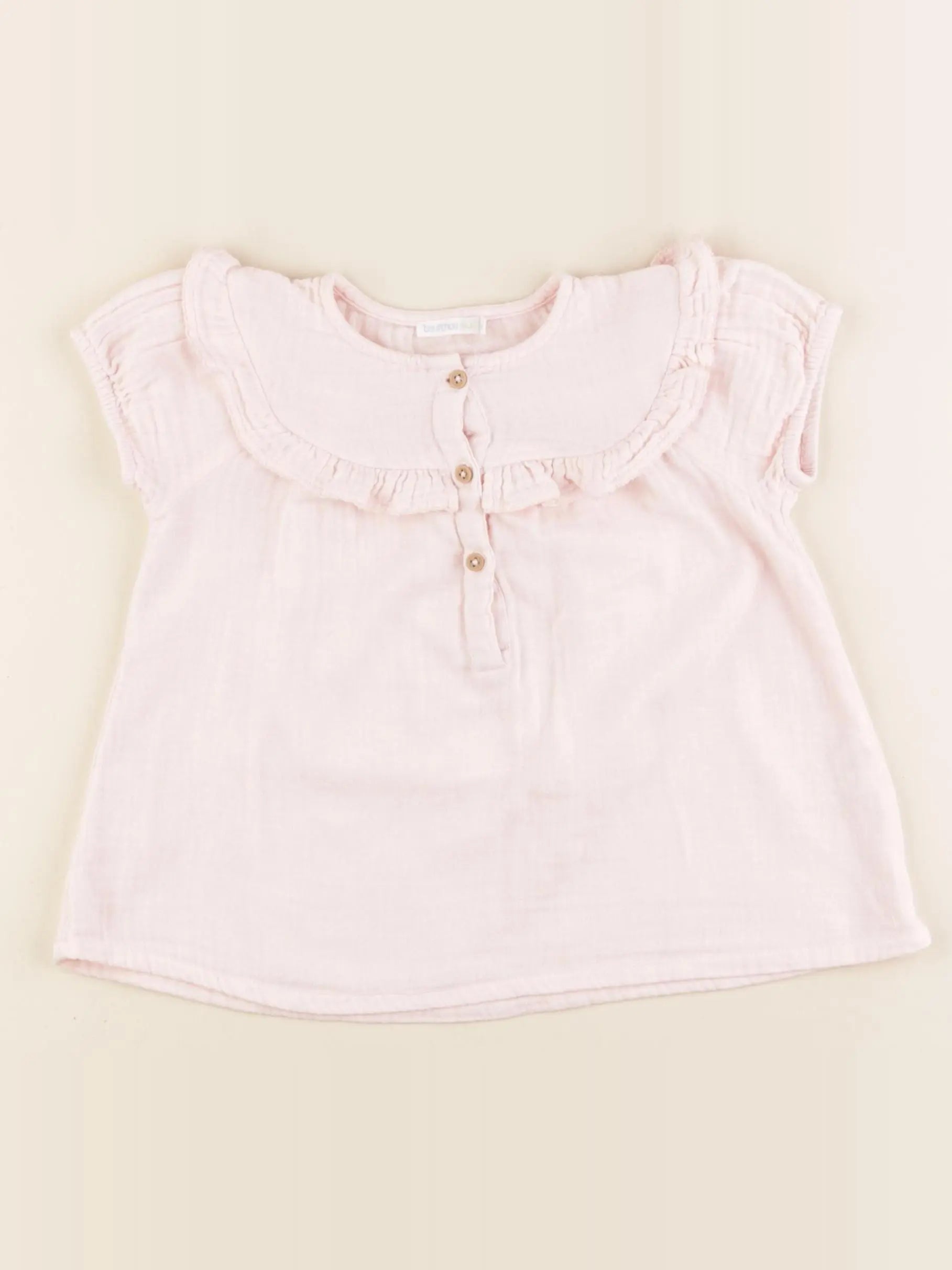 Boutchou - blouse rose - 24 mois