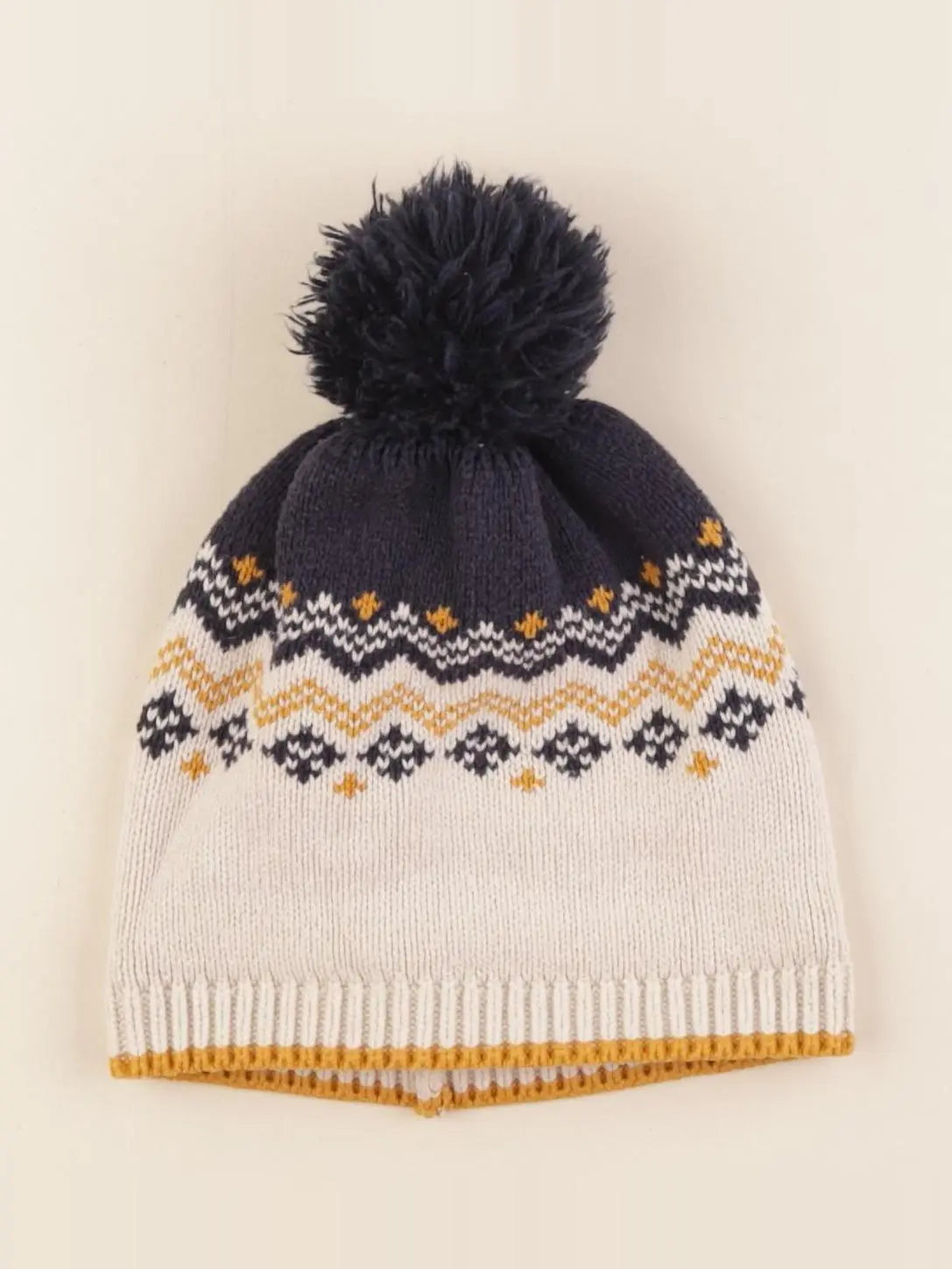 Vertbaudet - bonnet multicolore - 12/14 ans