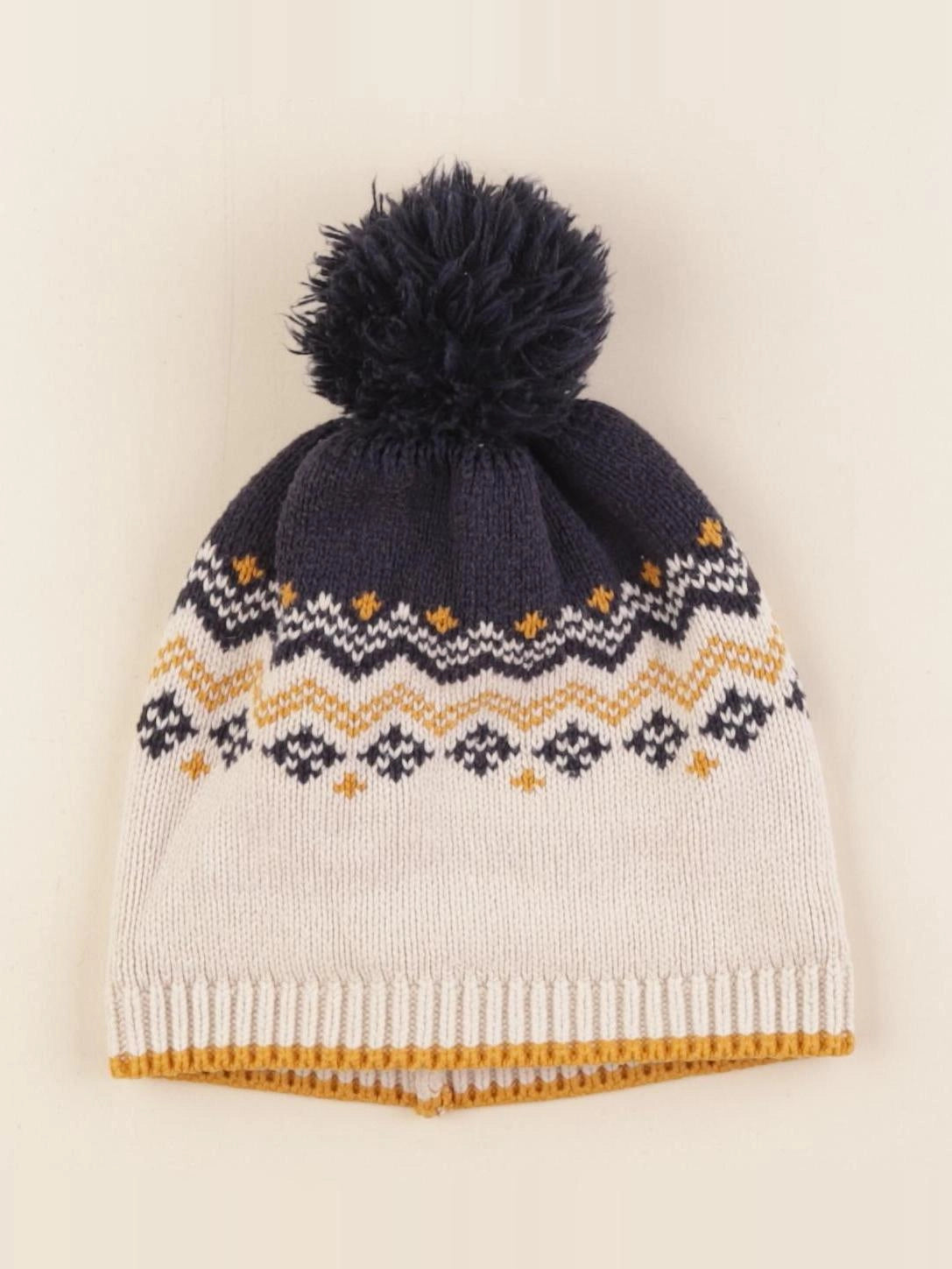 Vertbaudet - bonnet multicolore - 12/14 ans